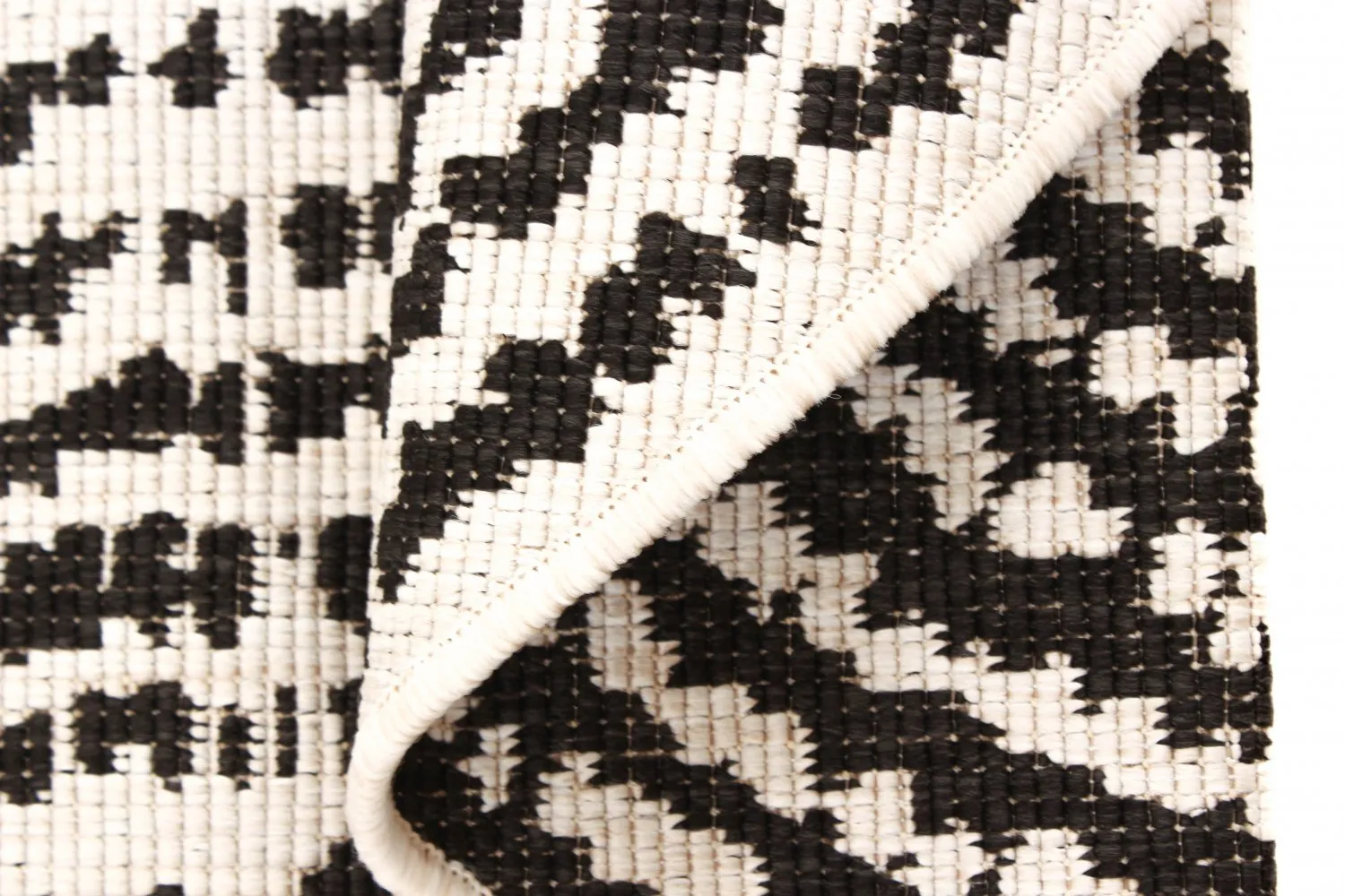 Tapete redondo - Brussels Swirl (preto)