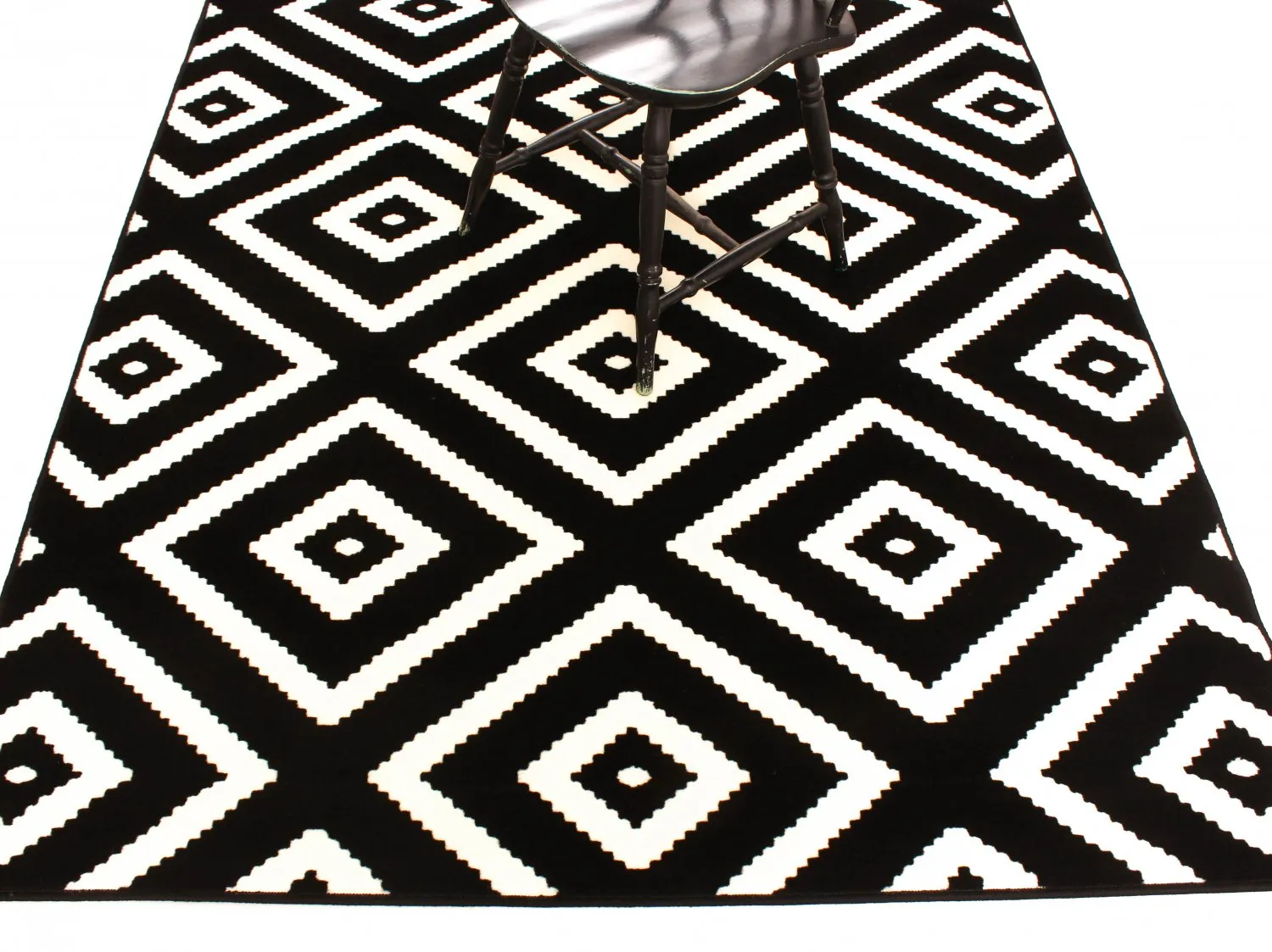 Tapete Wilton - Florence Preston (preto)