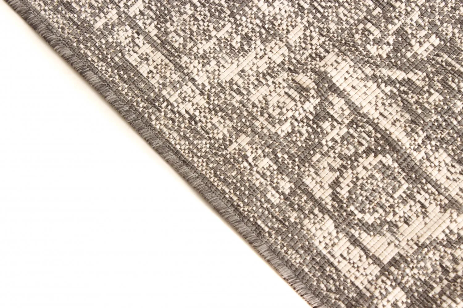 Tapete para interior e exterior - Brussels Weave (cinza)