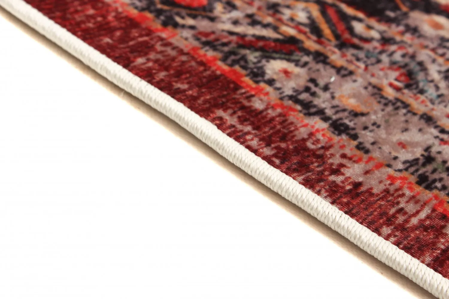 Tapete Wilton - Soussi (vermelho/multicolorido)