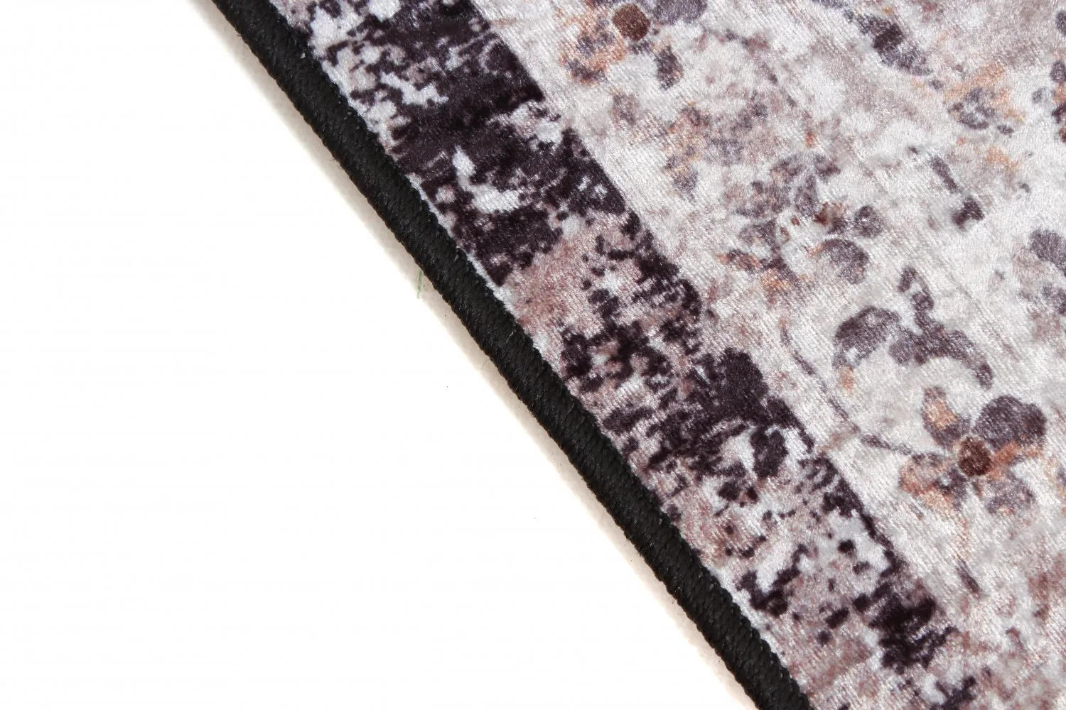 Tapete Wilton - Douz (preto/multicolorido)