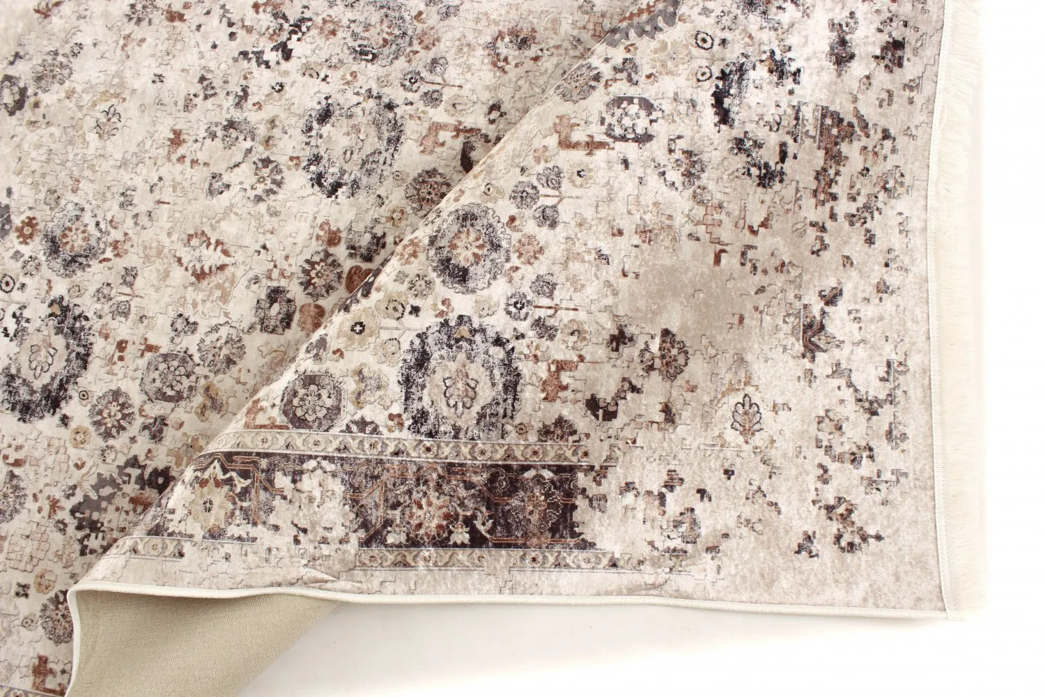 Tapete Wilton - Toujane (cinza)