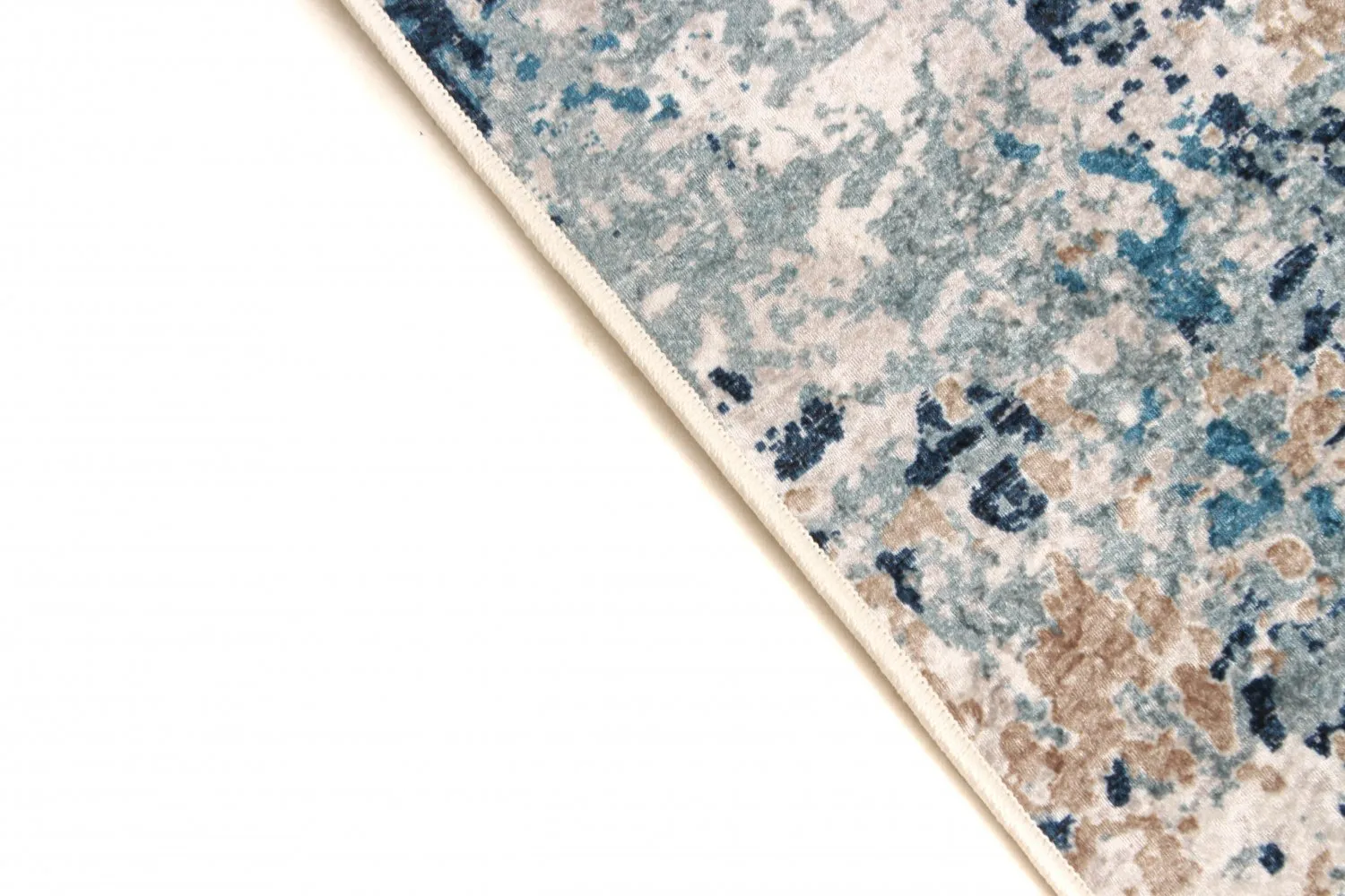 Tapete redondo - Hiboun (azul)