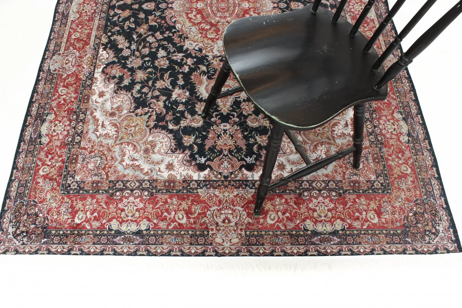 Tapete Wilton - Vakifli (azul/multicolorido)