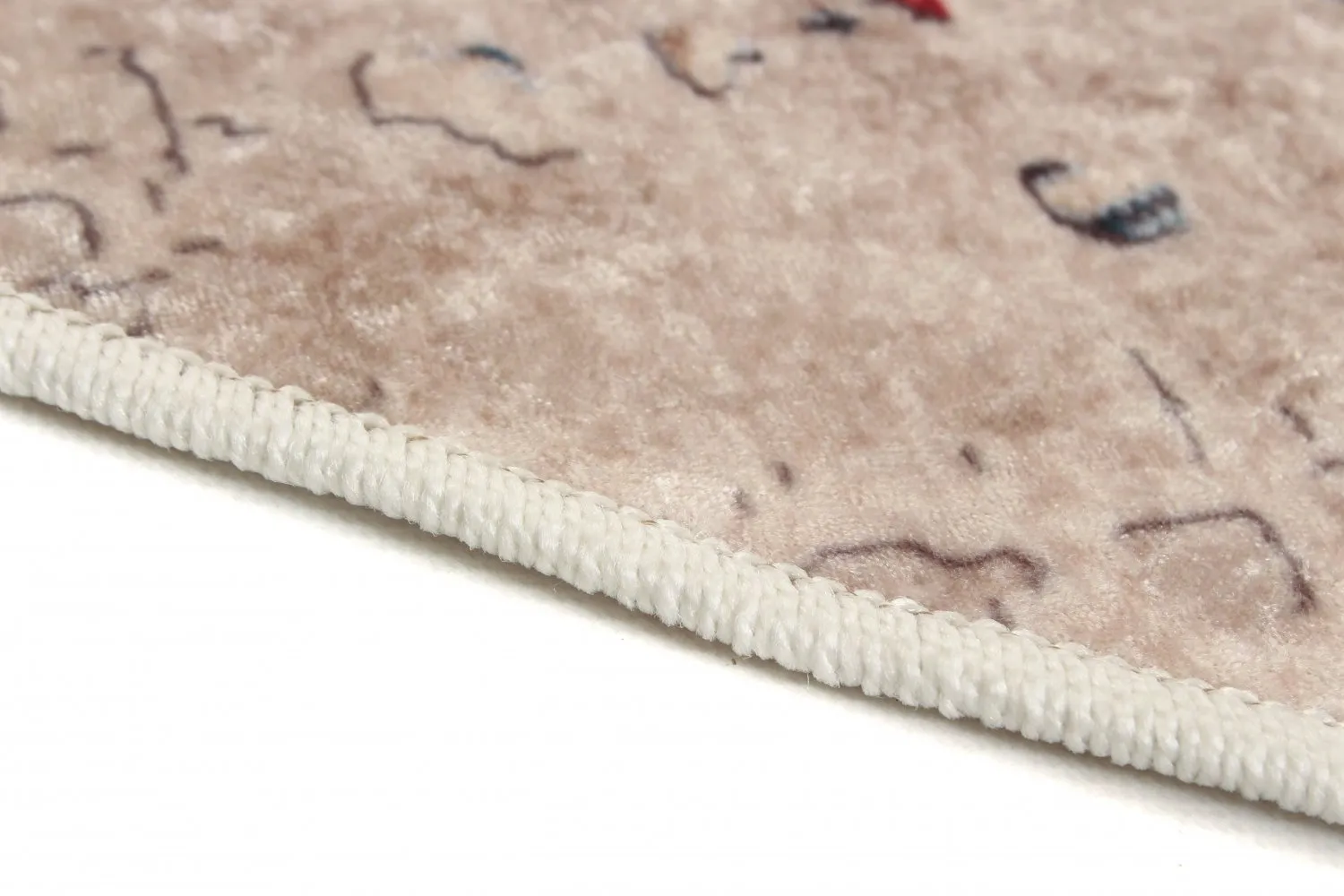 Tapete redondo - Toujane (multicolorido)