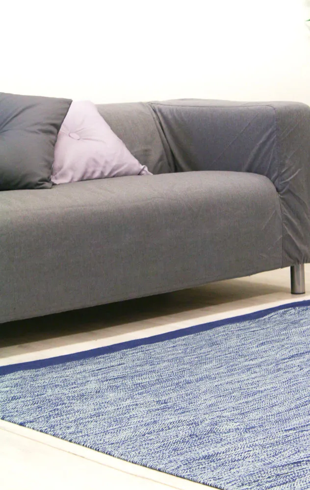 Tapete de retalhos - Slite (azul)