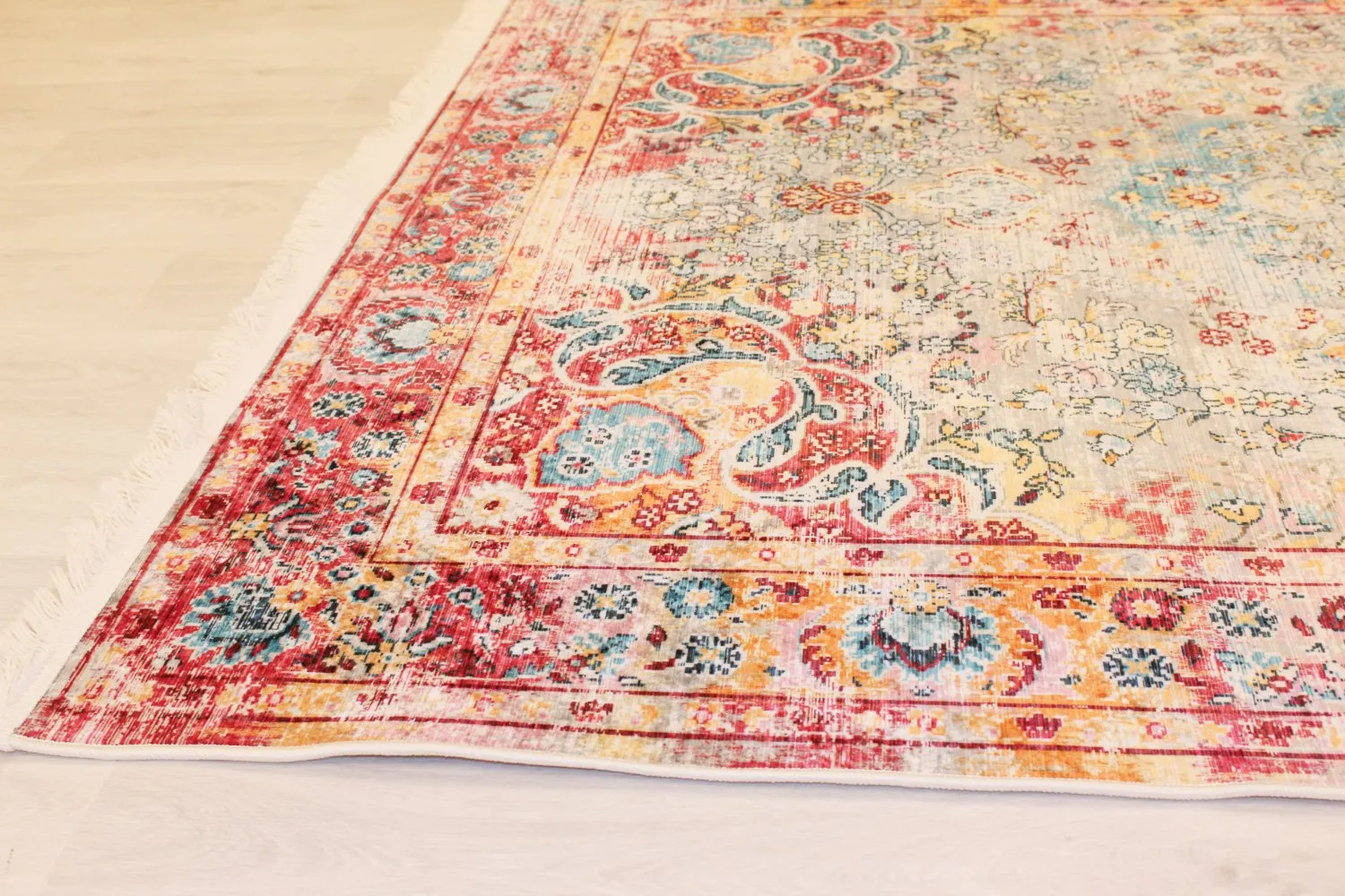 Tapete redondo - Jedaida (multicolorido)