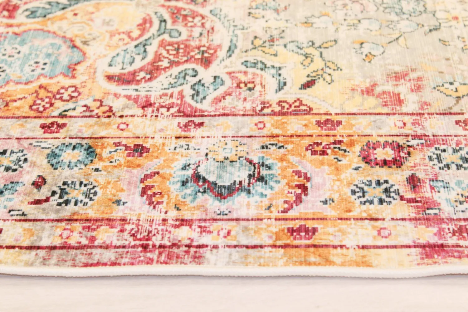 Tapete redondo - Jedaida (multicolorido)