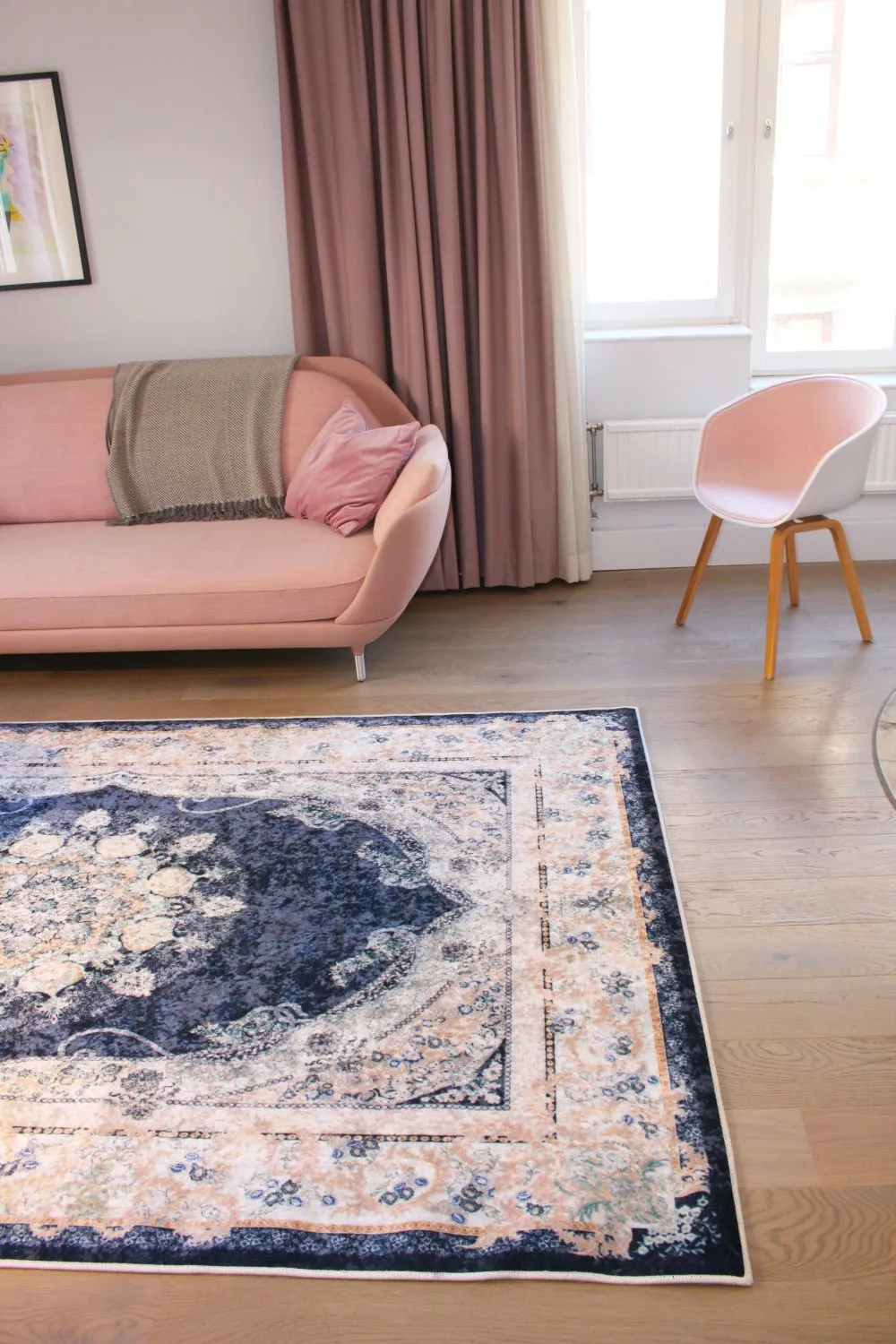 Tapete Wilton - Asara (azul)