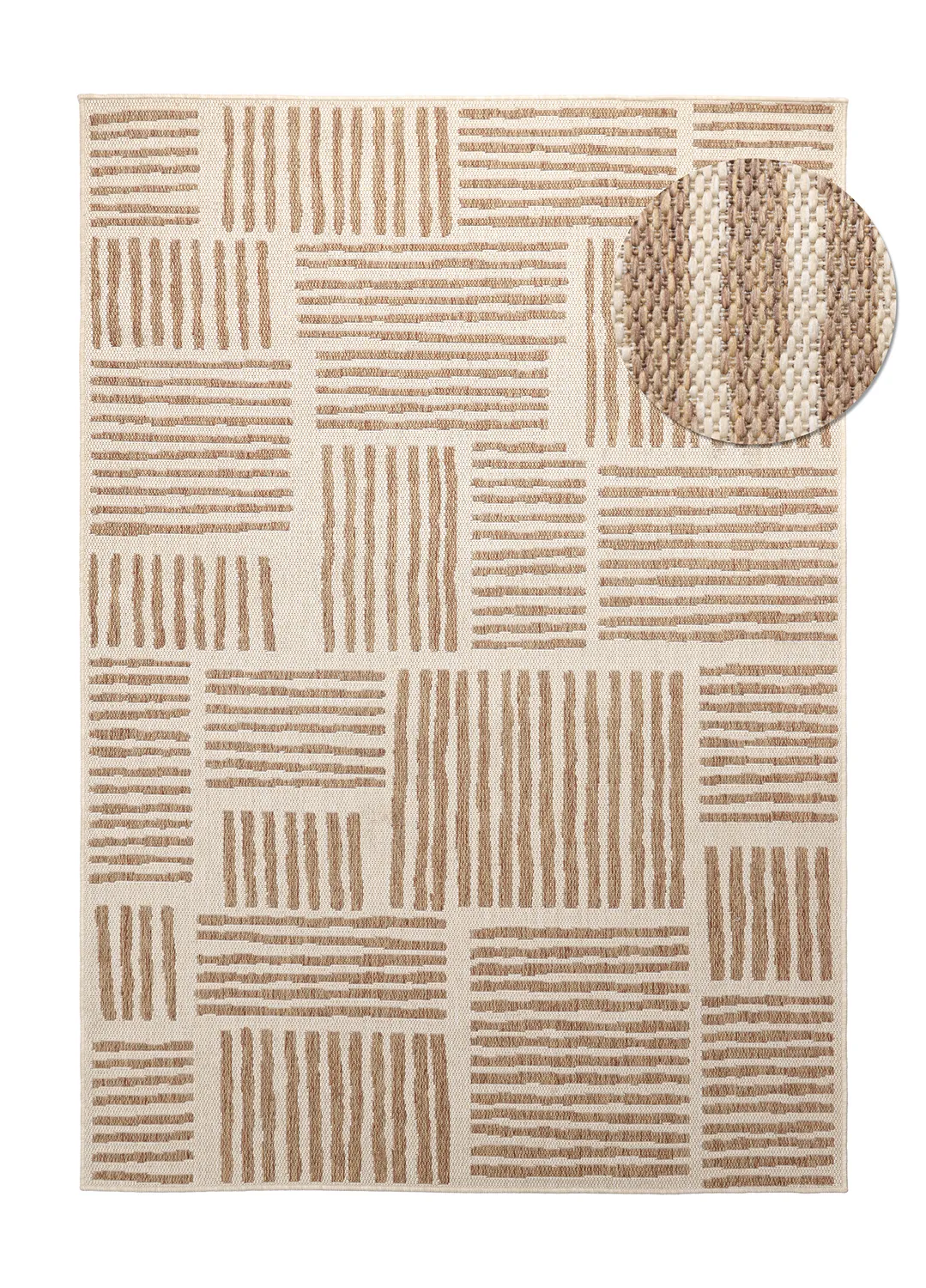 Tapete para interior e exterior - Cordoba (marrom)