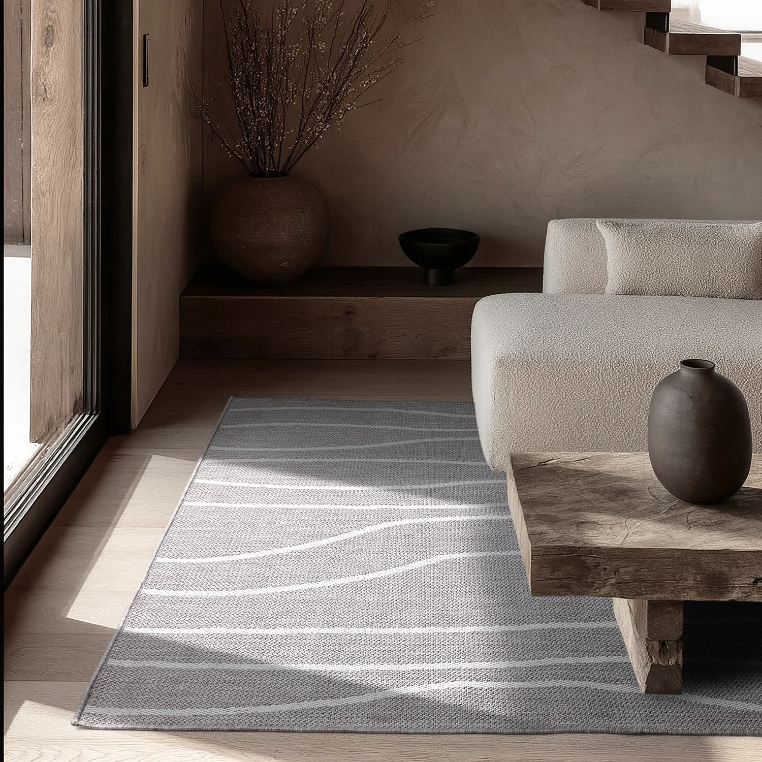 Tapete para interior e exterior - Djerba (taupe)
