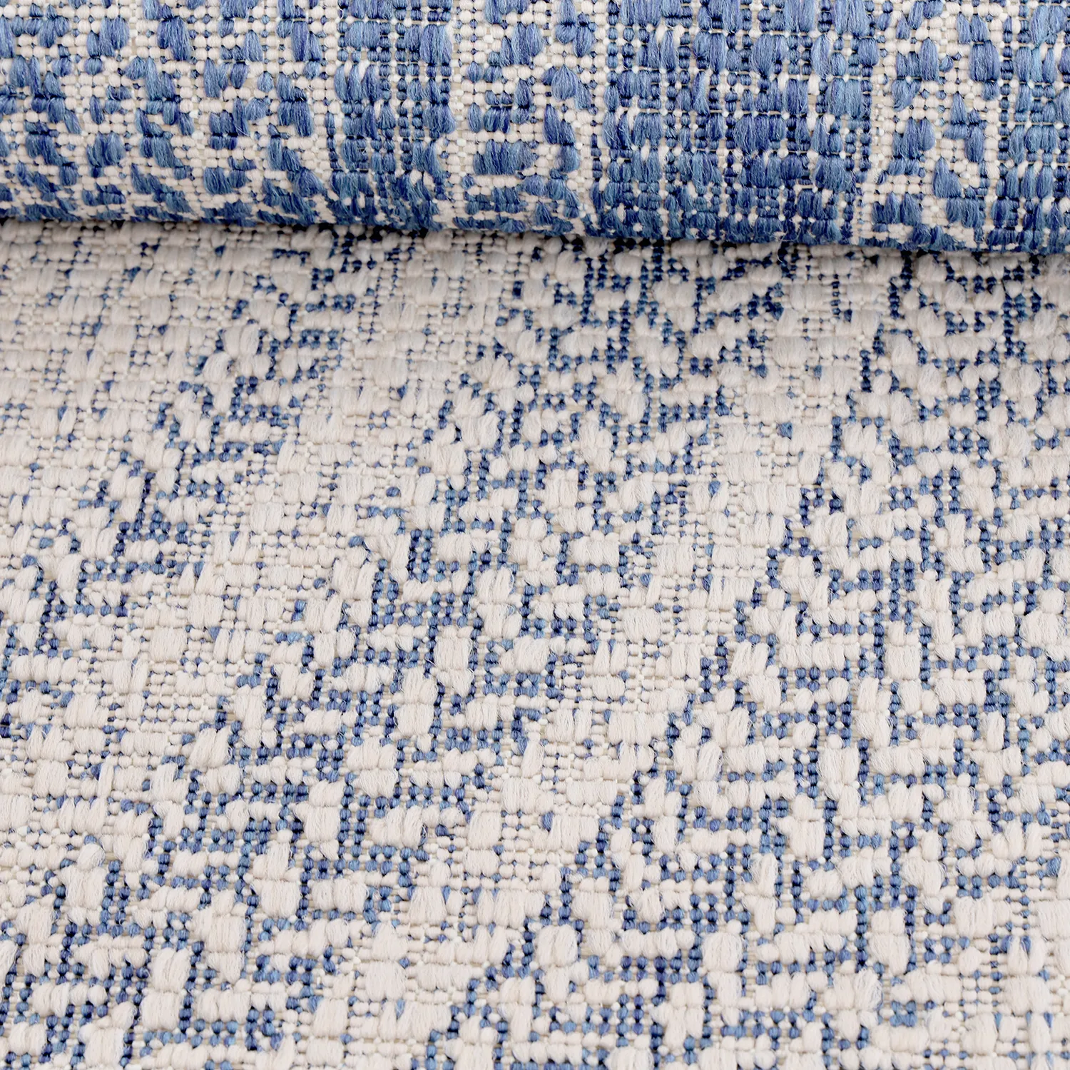 Tapete redondo - Indoor/Outdoor Angus (azul)