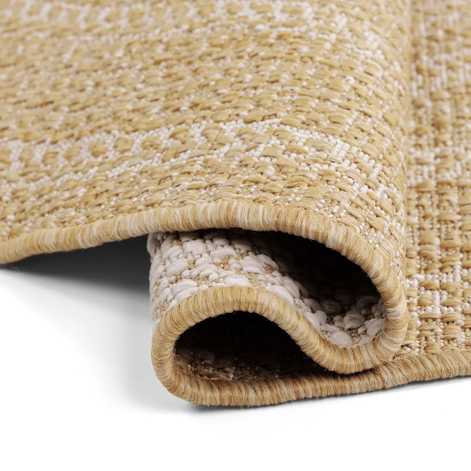 Tapete redondo - Indoor/Outdoor Angus (natureza)