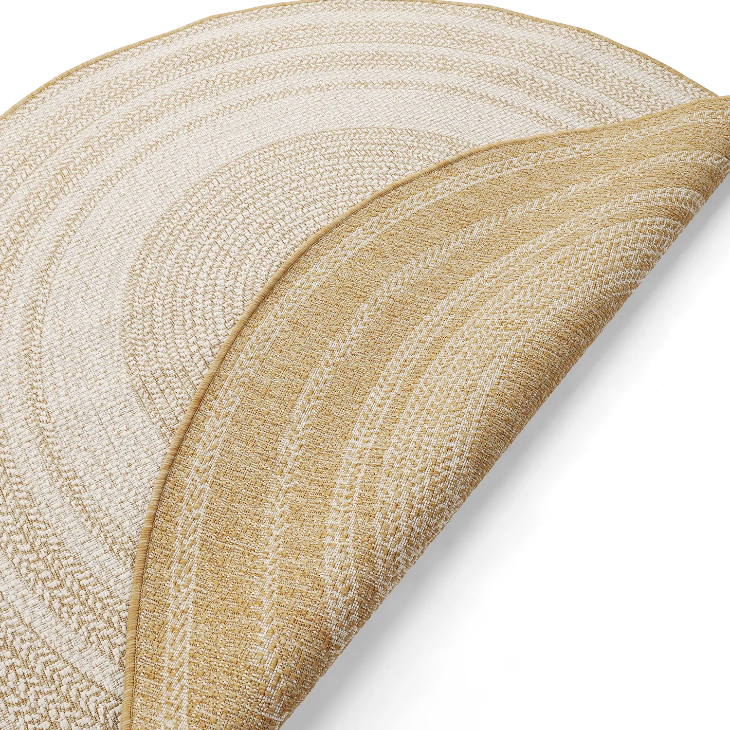 Tapete redondo - Indoor/Outdoor Angus (natureza)