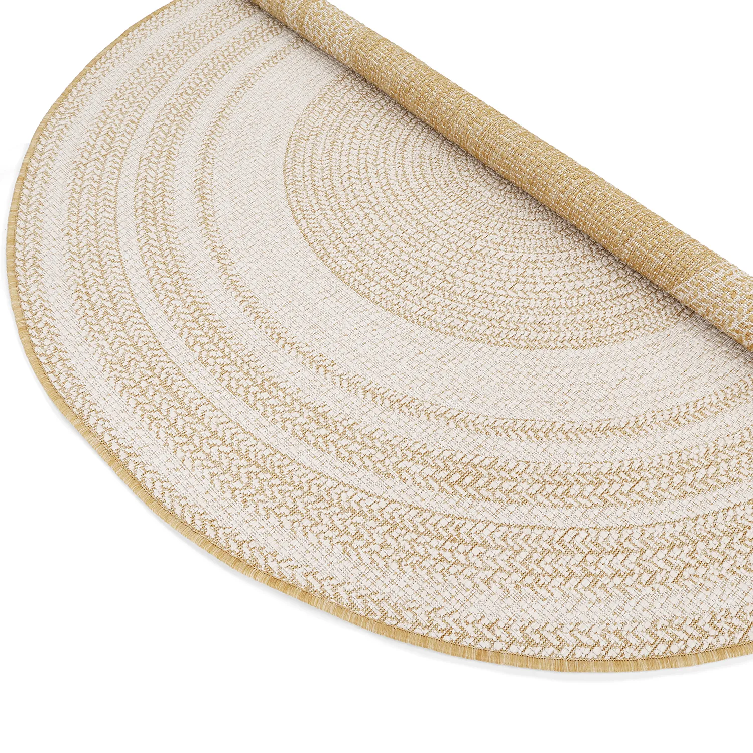 Tapete redondo - Indoor/Outdoor Angus (natureza)