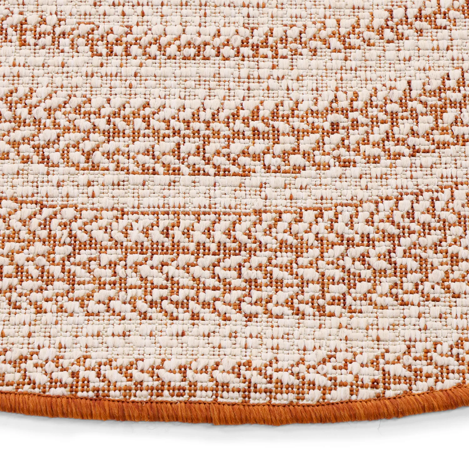 Tapete redondo - Indoor/Outdoor Angus (vermelho)