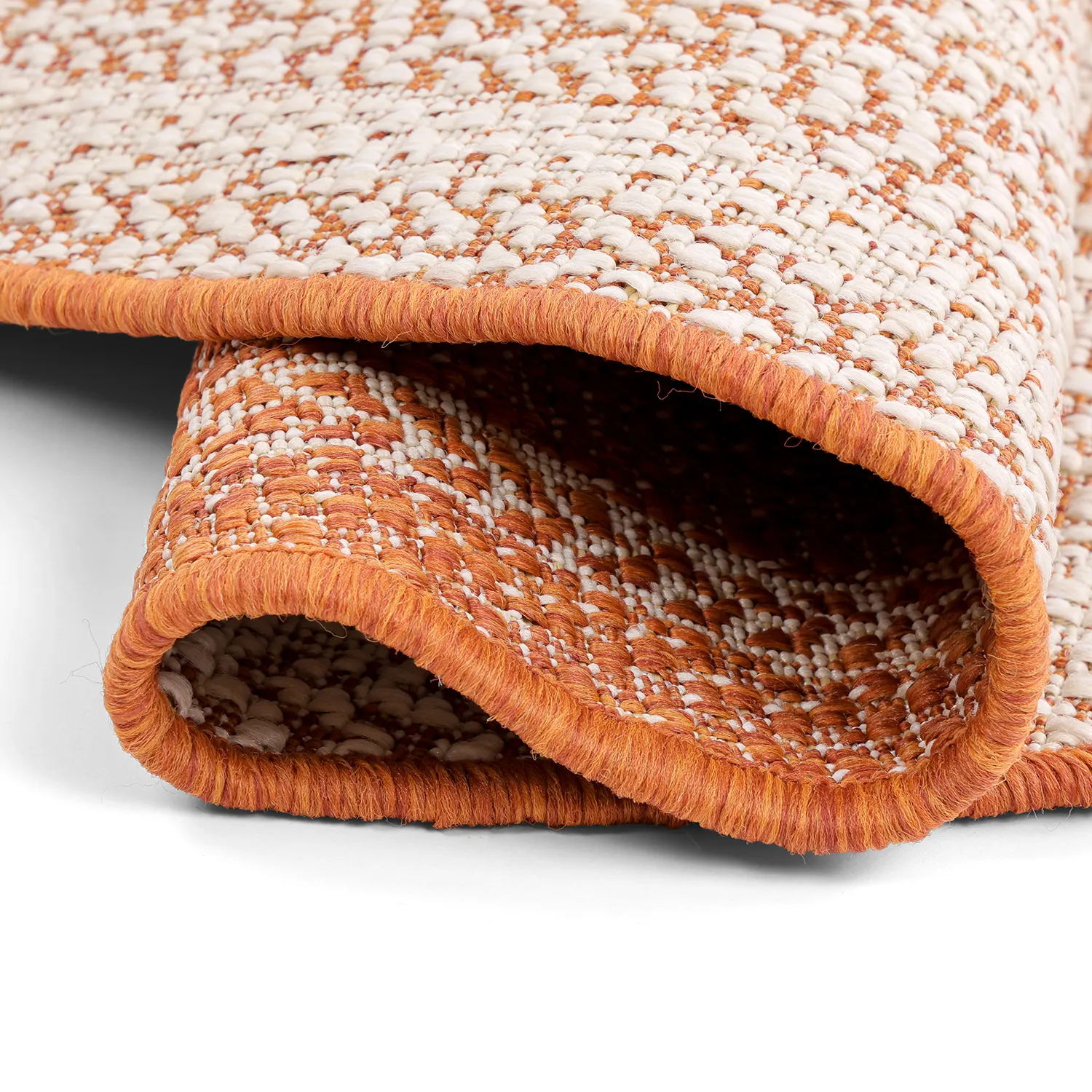 Tapete redondo - Indoor/Outdoor Angus (vermelho)