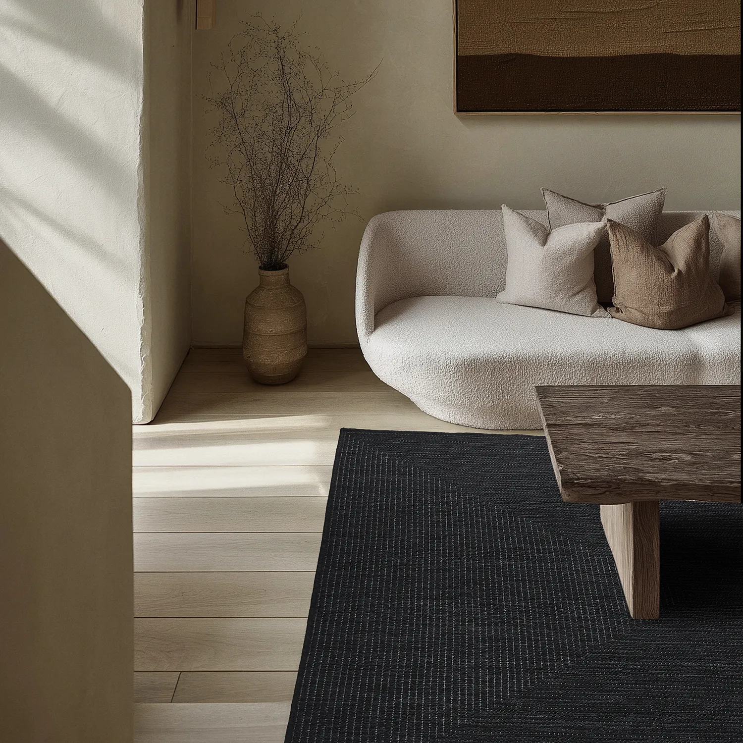 Tapete para interior e exterior - utomhusmatta - Arlo (preto)