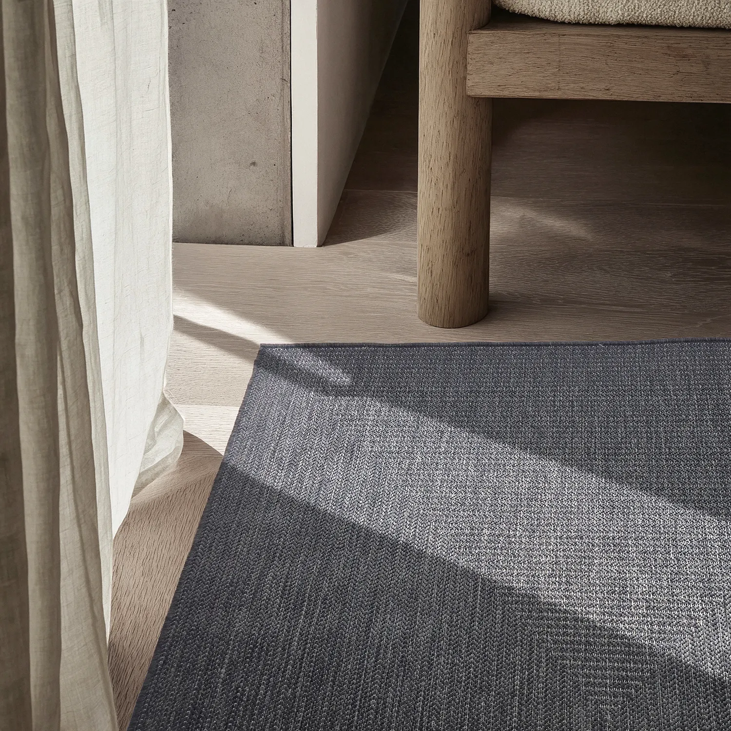 Tapete para interior e exterior - utomhusmatta - Arlo (preto)