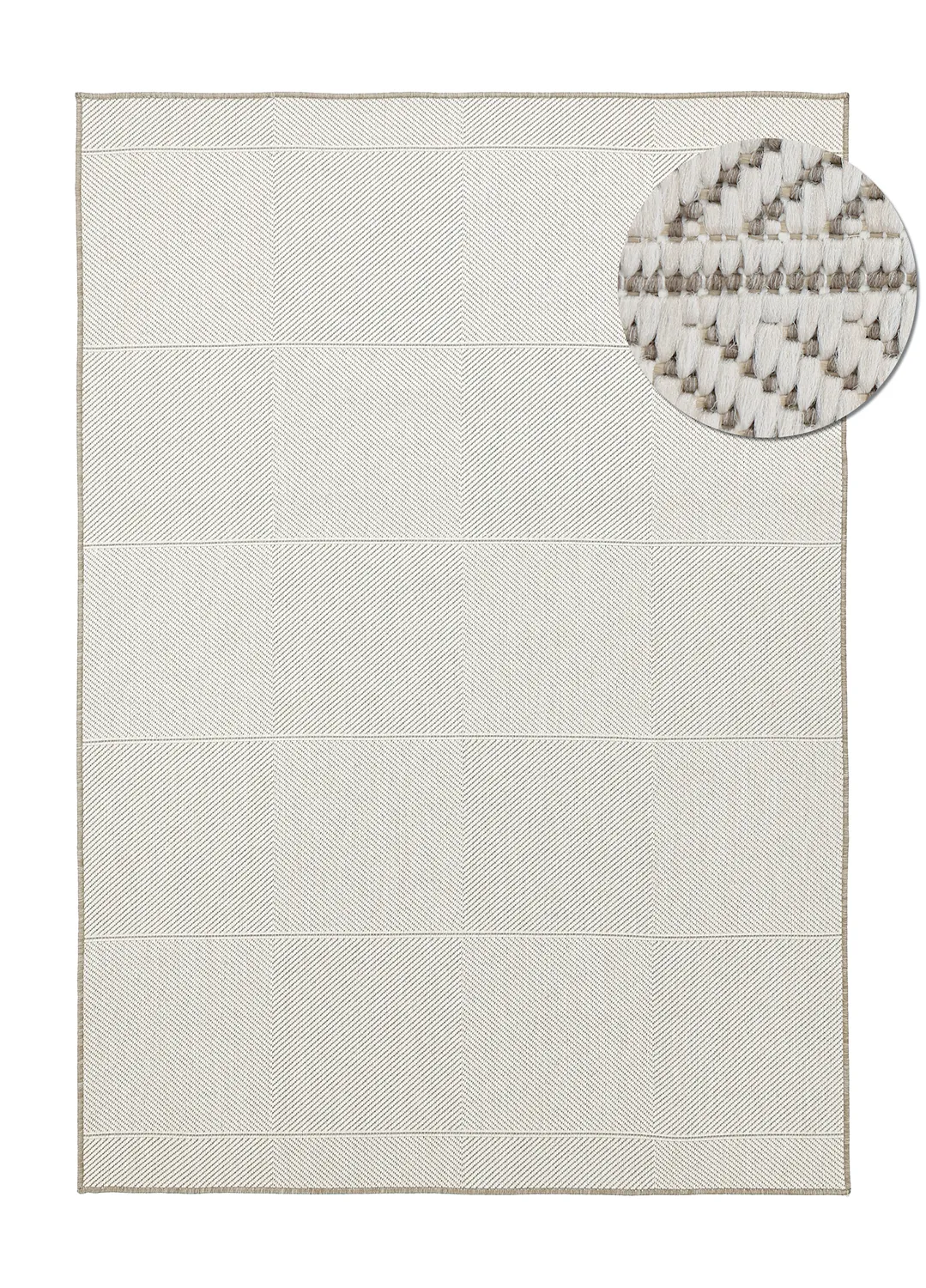 Tapete para interior e exterior - utomhusmatta - Ava (bege)