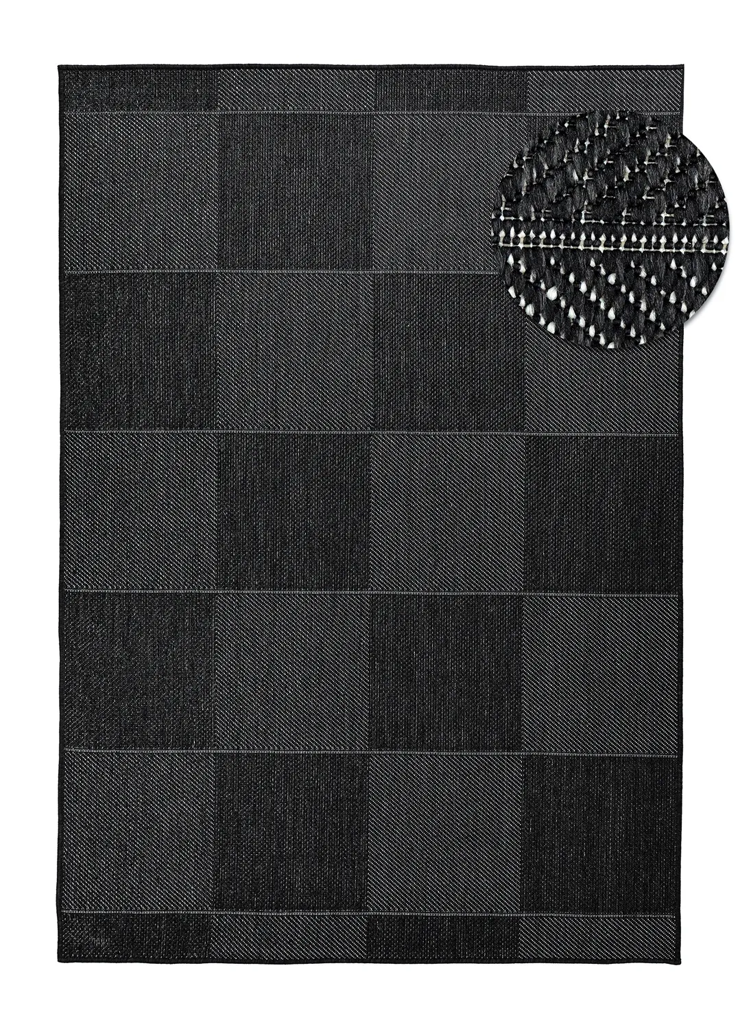 Tapete para interior e exterior - utomhusmatta - Ava (preto)