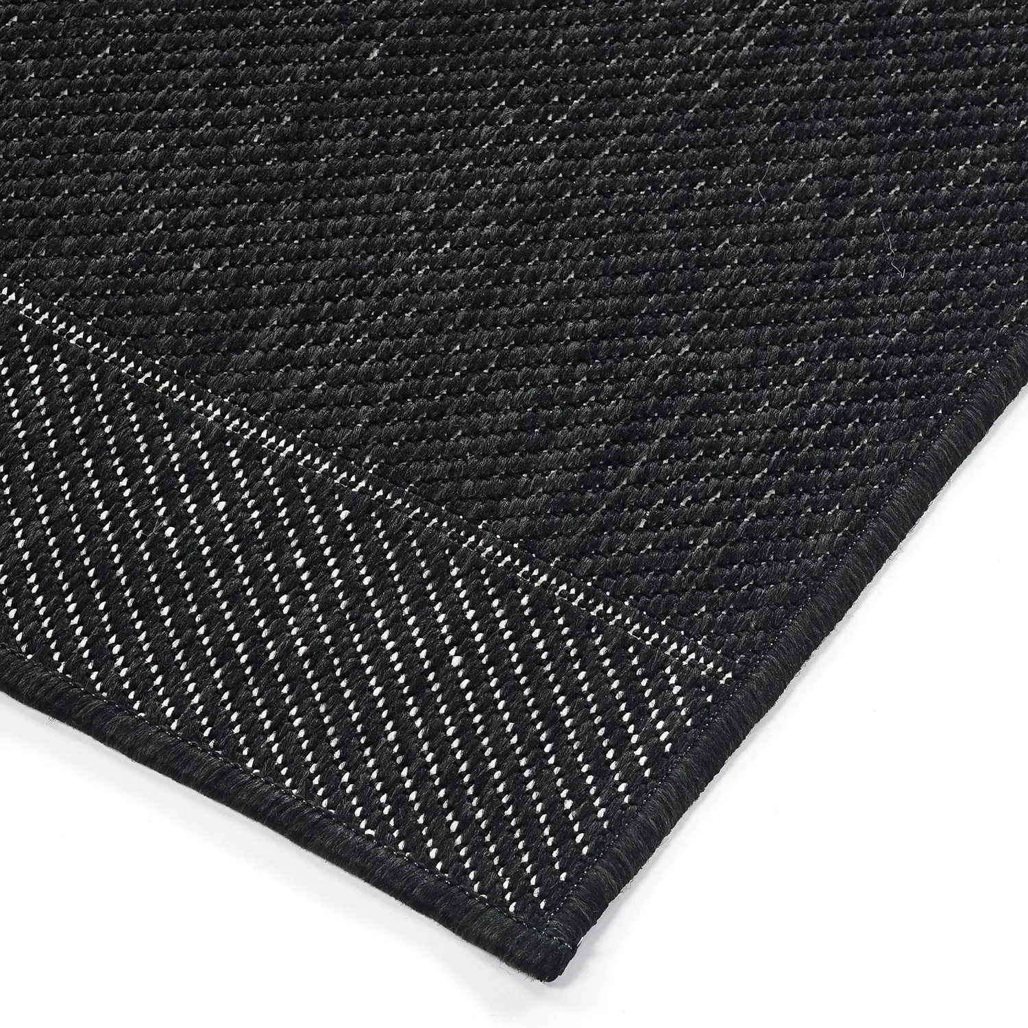 Tapete para interior e exterior - utomhusmatta - Ava (preto)