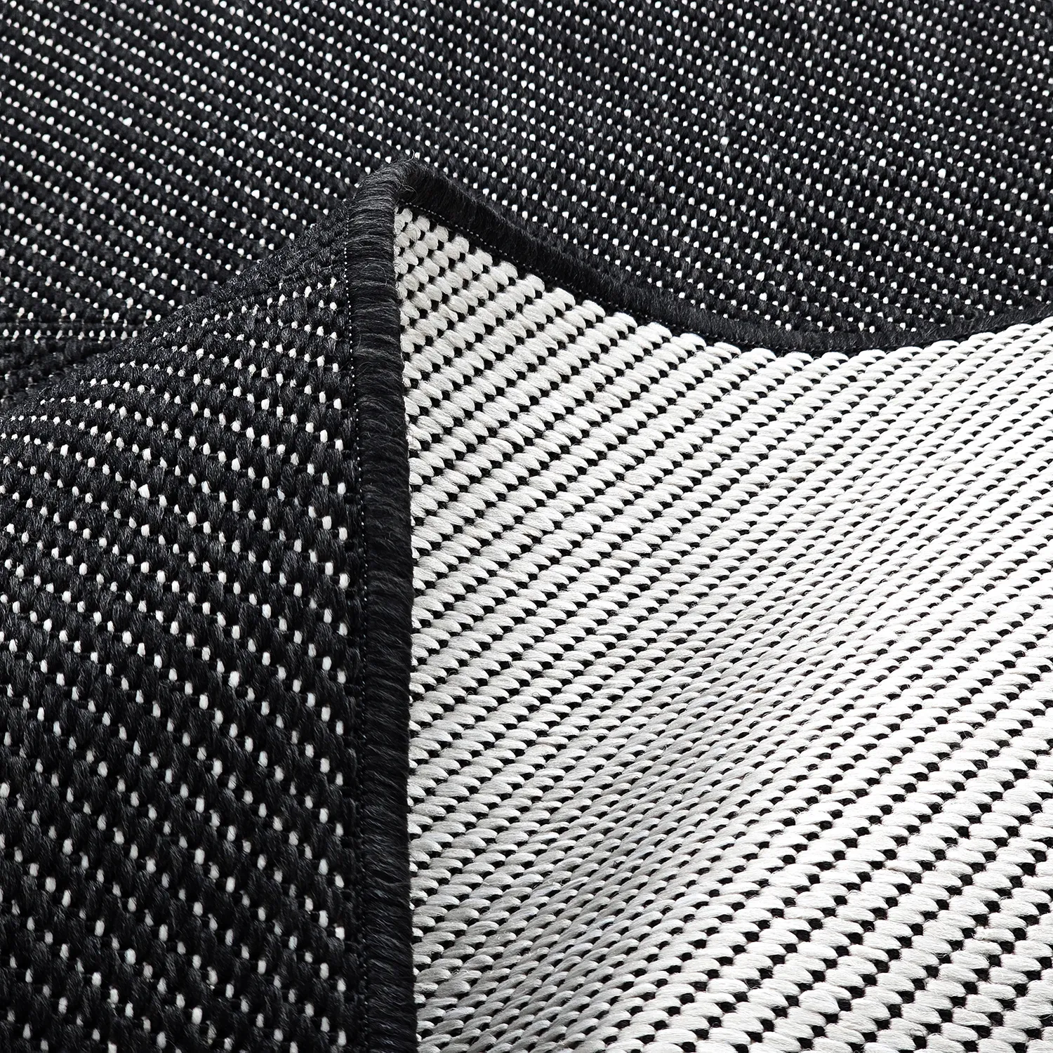 Tapete para interior e exterior - utomhusmatta - Ava (preto)