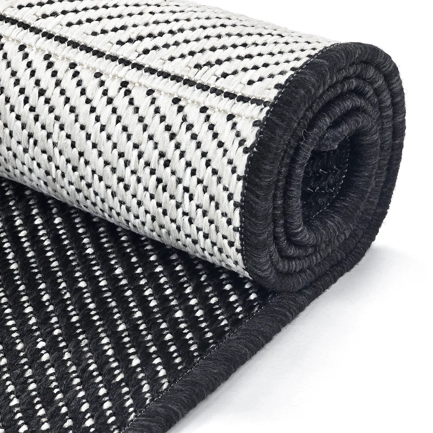 Tapete para interior e exterior - utomhusmatta - Ava (preto)