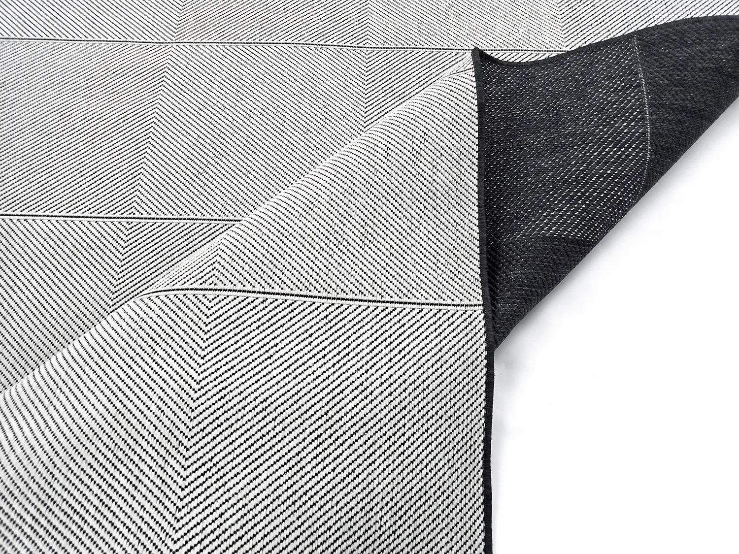 Tapete para interior e exterior - utomhusmatta - Ava (preto)