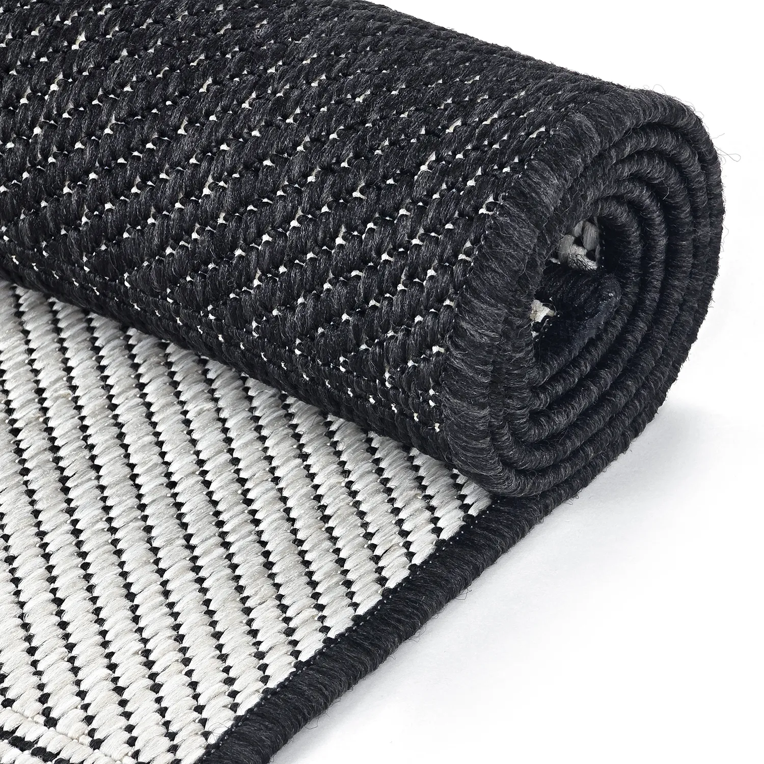 Tapete para interior e exterior - utomhusmatta - Ava (preto)