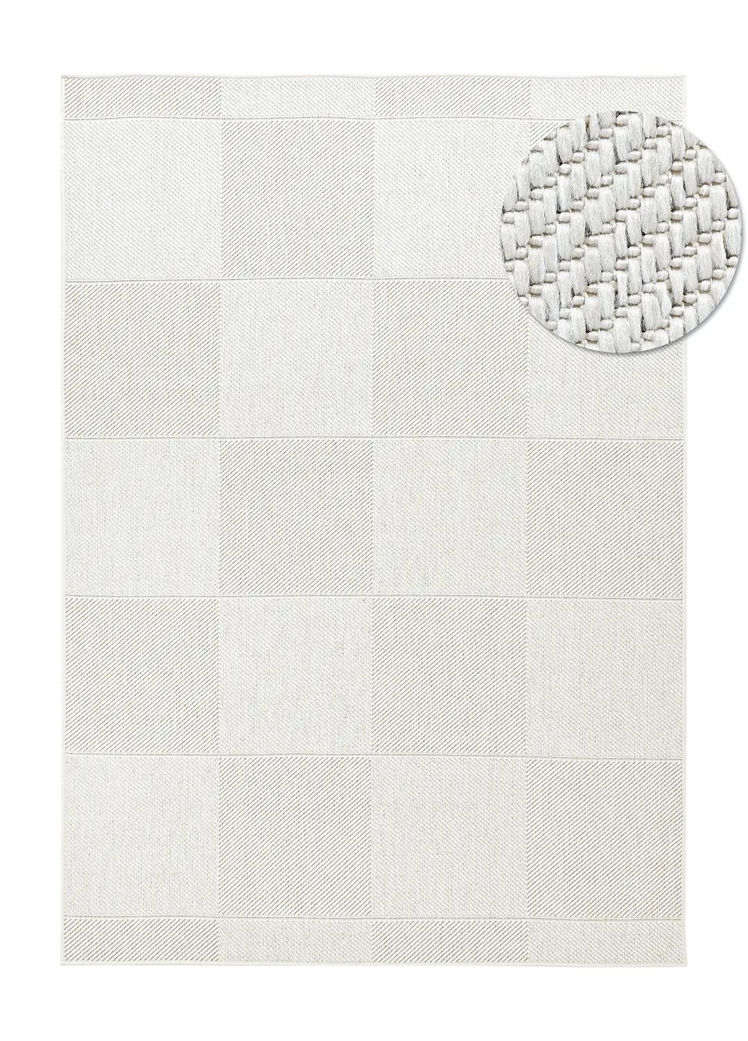 Tapete para interior e exterior - utomhusmatta - Ava (branco)