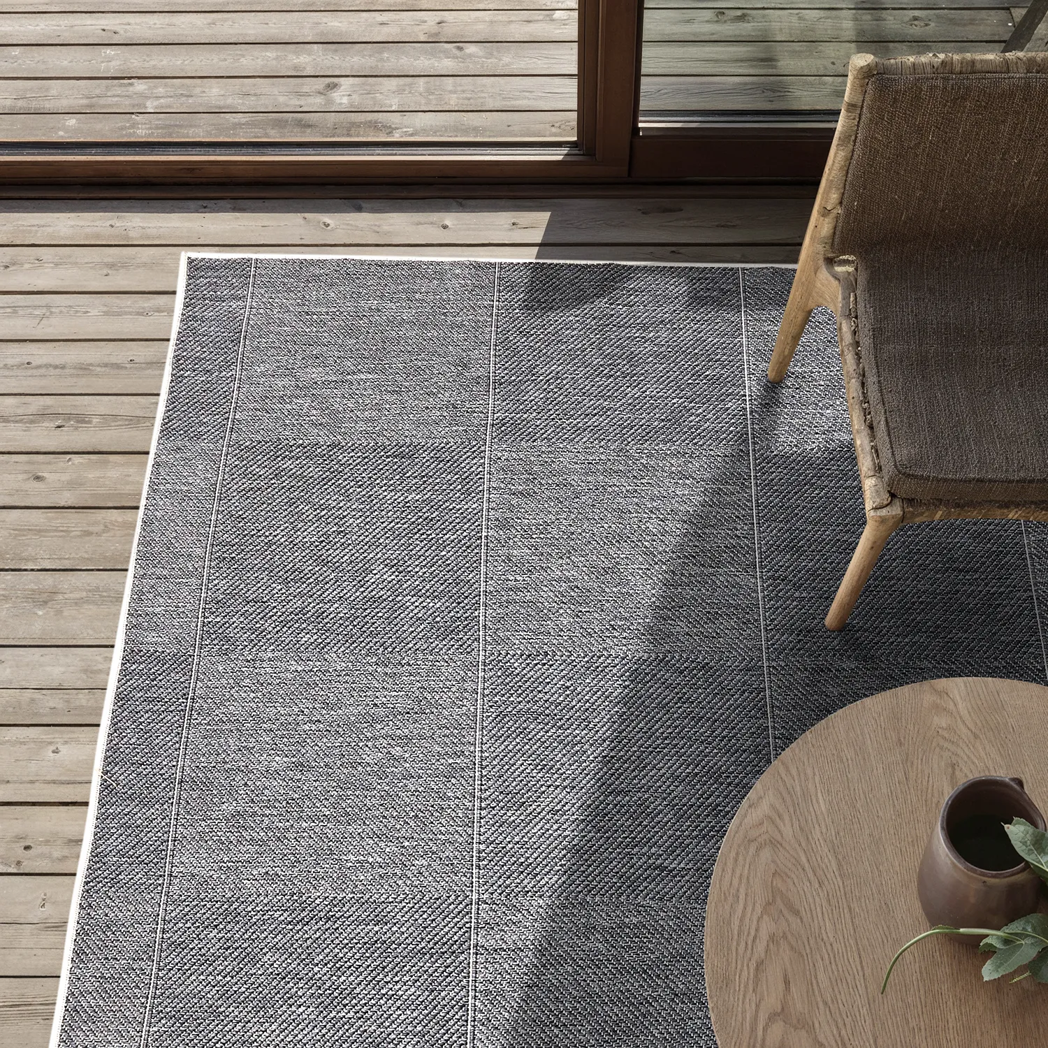 Tapete para interior e exterior - utomhusmatta - Ava (branco)