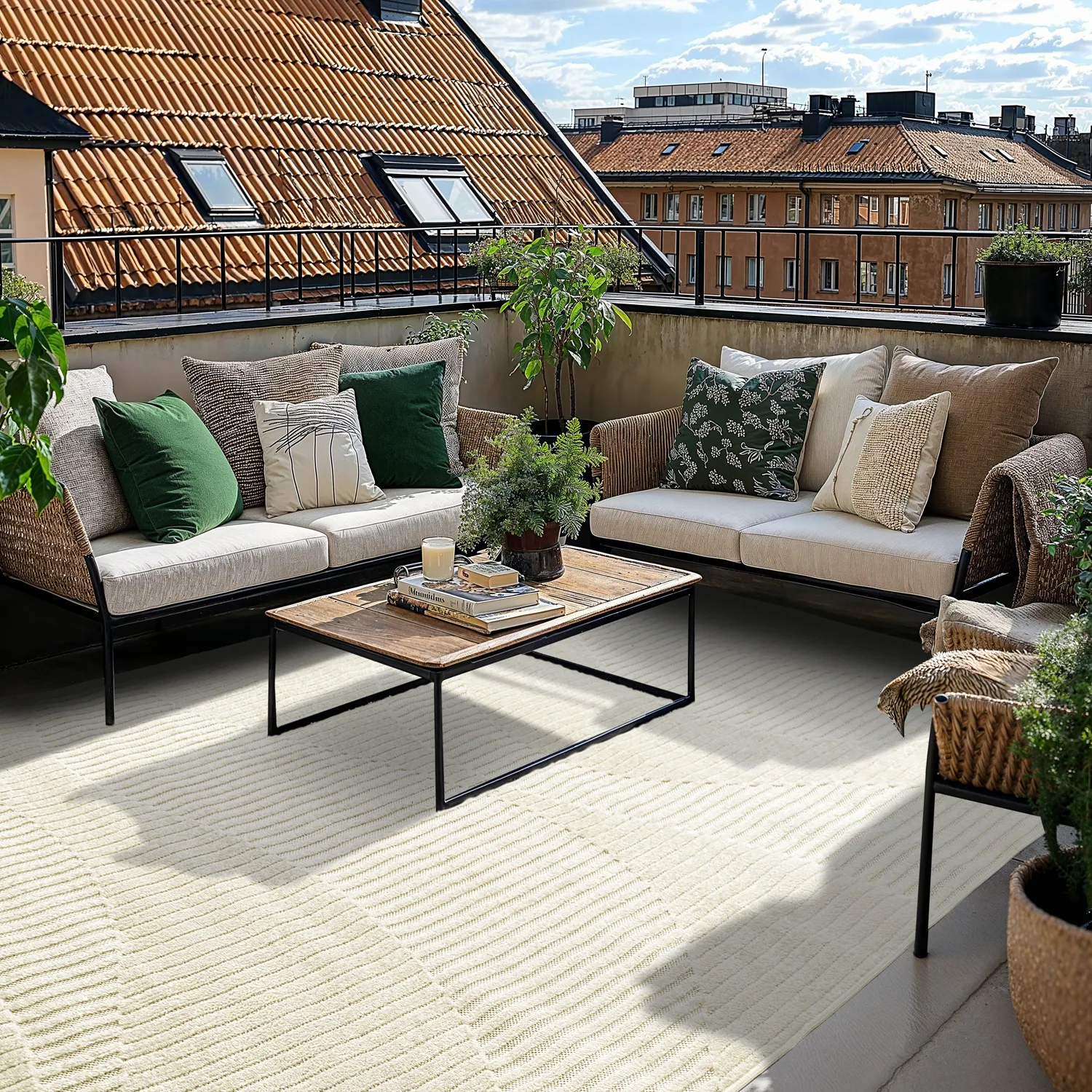 Shaggy Indoor/Outdoor - Halifax (creme)