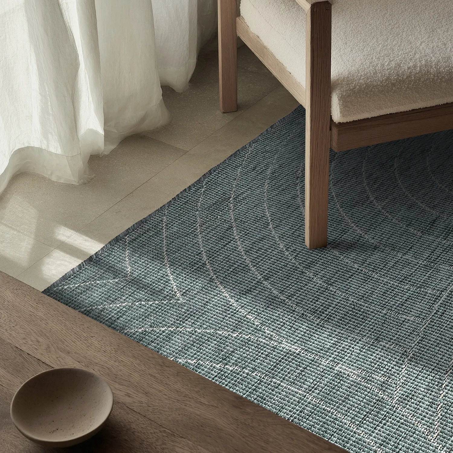 Tapete para interior e exterior - utomhusmatta - Hayden (verde)