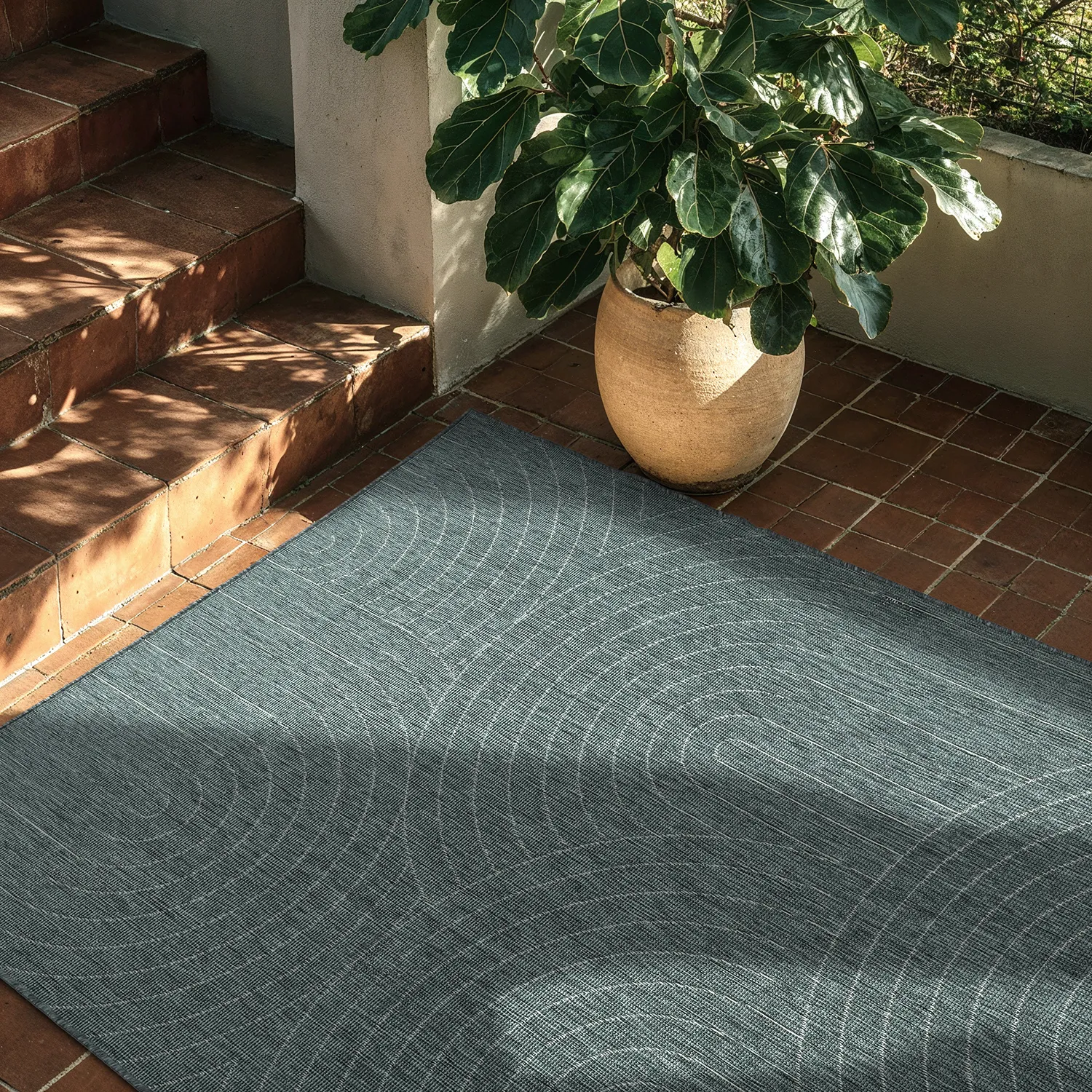 Tapete para interior e exterior - utomhusmatta - Hayden (verde)