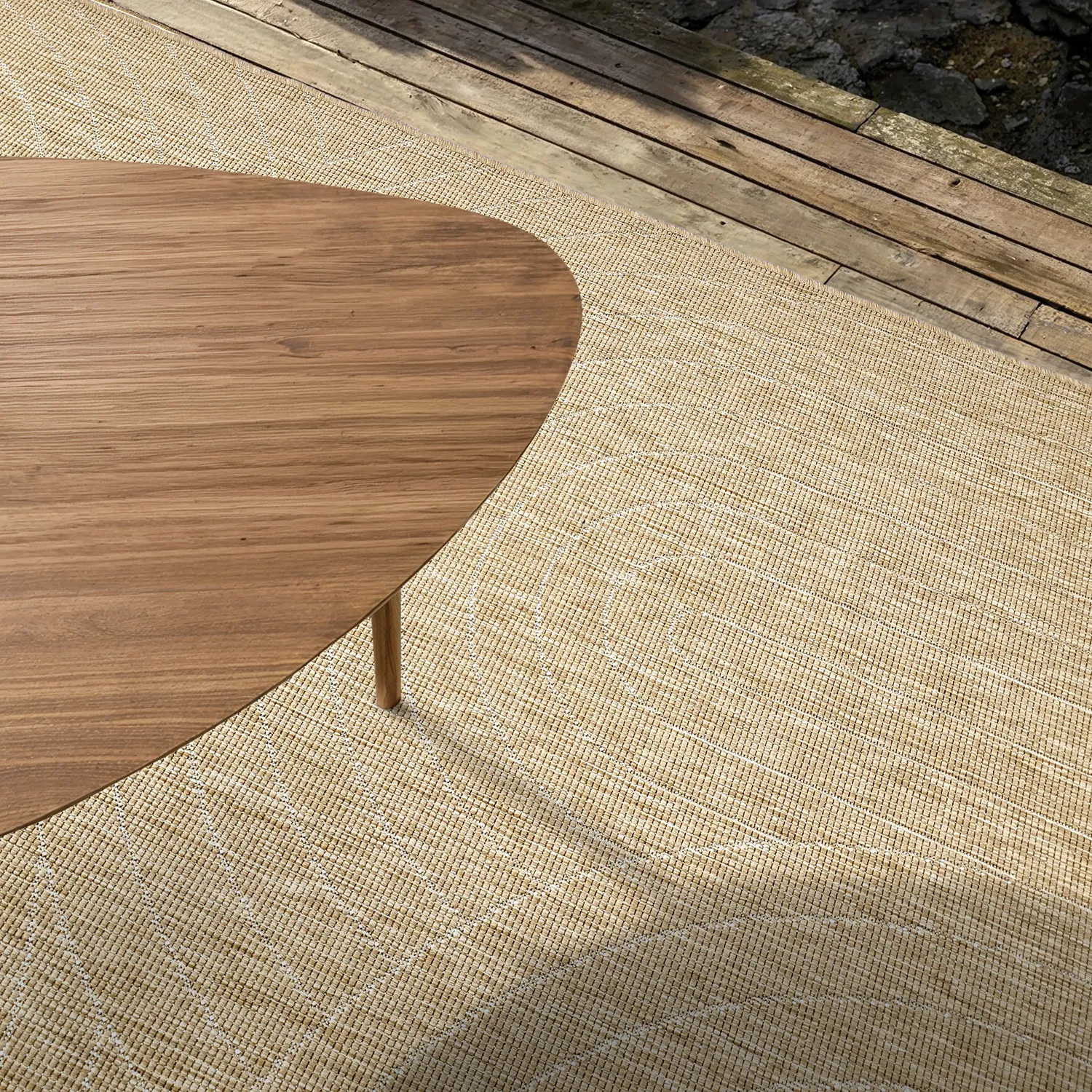 Tapete para interior e exterior - utomhusmatta - Hayden (natureza)