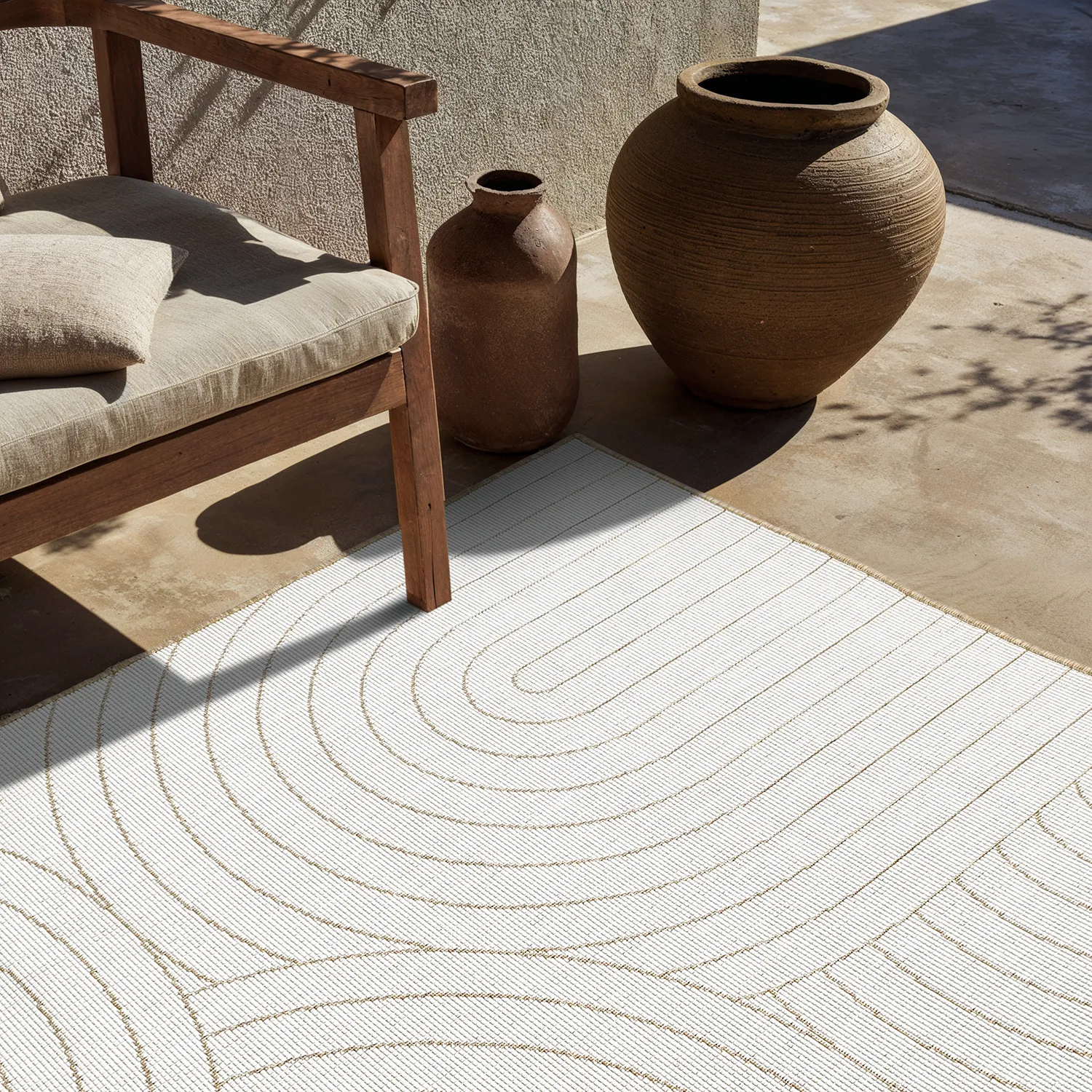 Tapete para interior e exterior - utomhusmatta - Hayden (natureza)