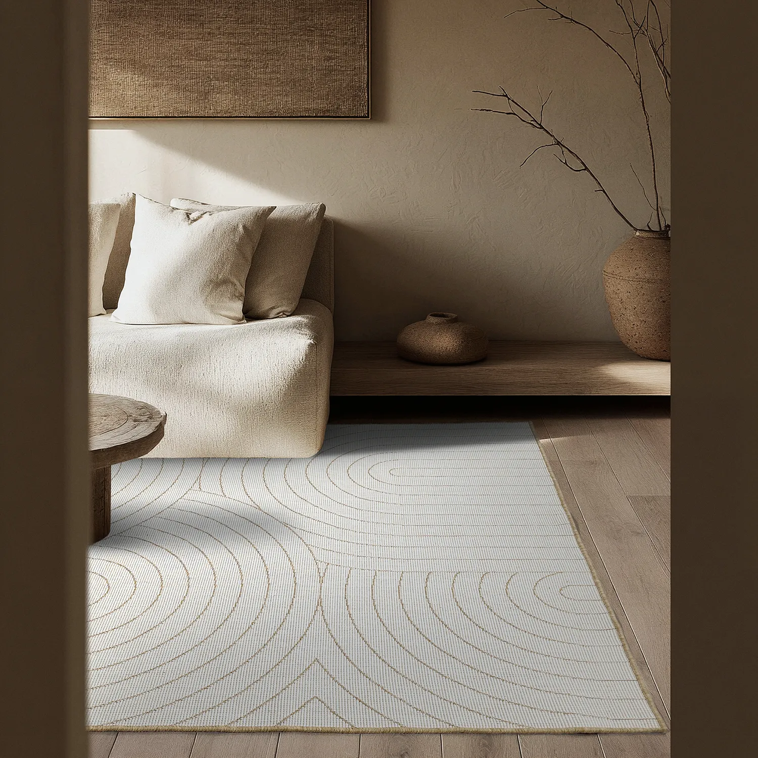 Tapete para interior e exterior - utomhusmatta - Hayden (natureza)