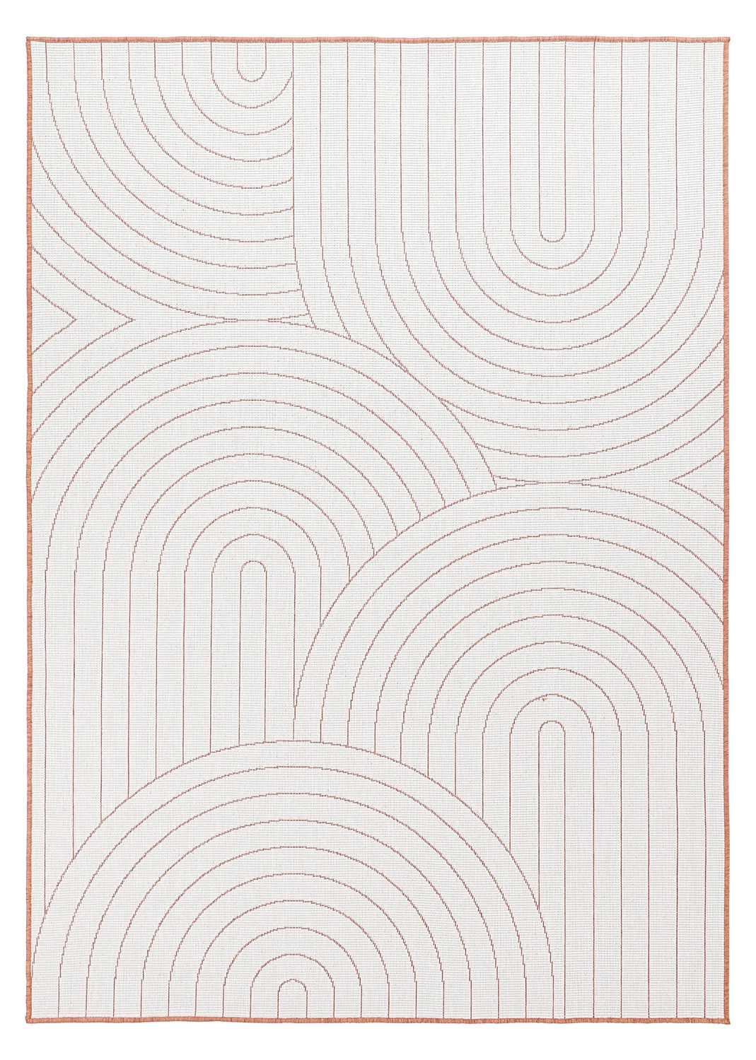 Tapete para interior e exterior - utomhusmatta - Hayden (vermelho)