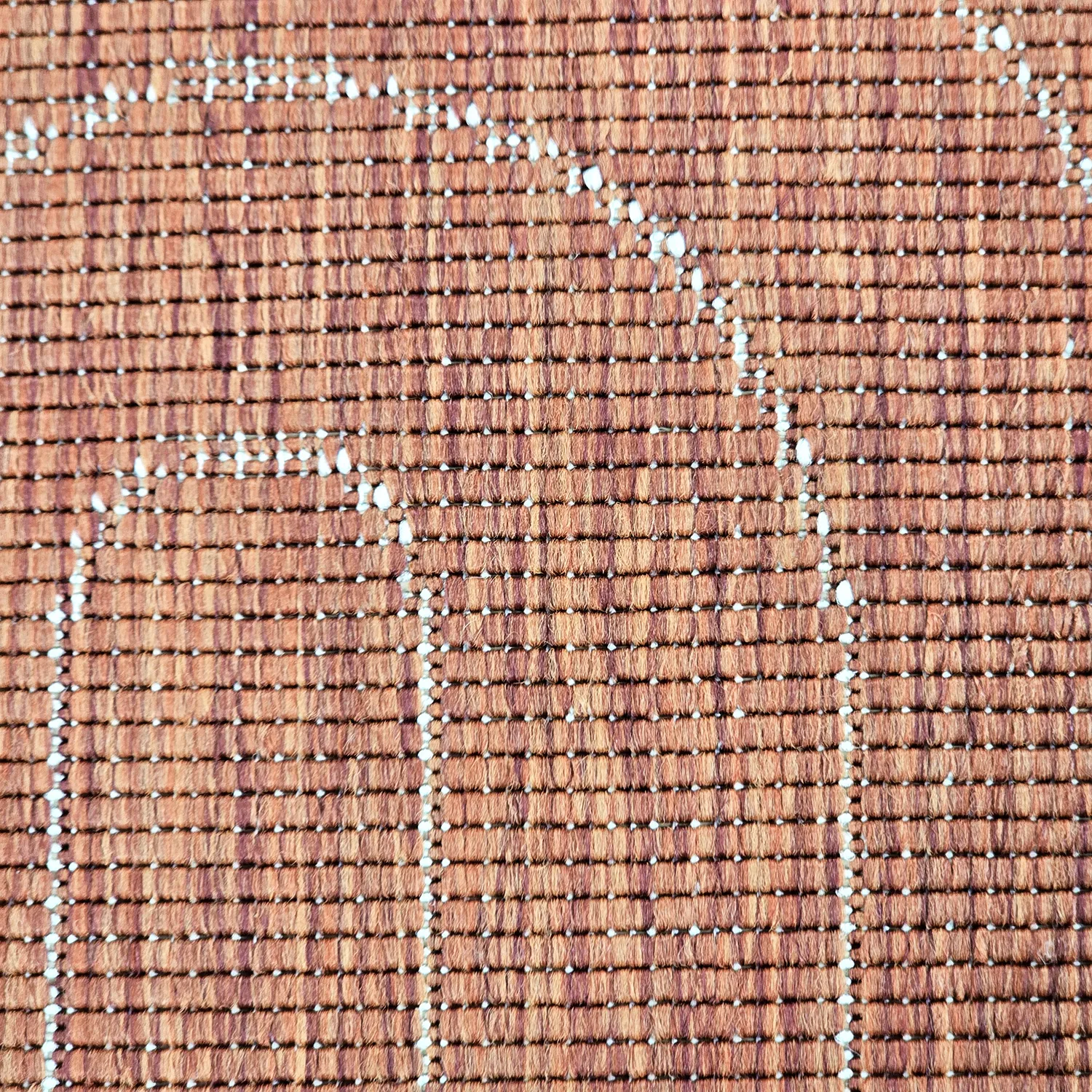 Tapete para interior e exterior - utomhusmatta - Hayden (vermelho)