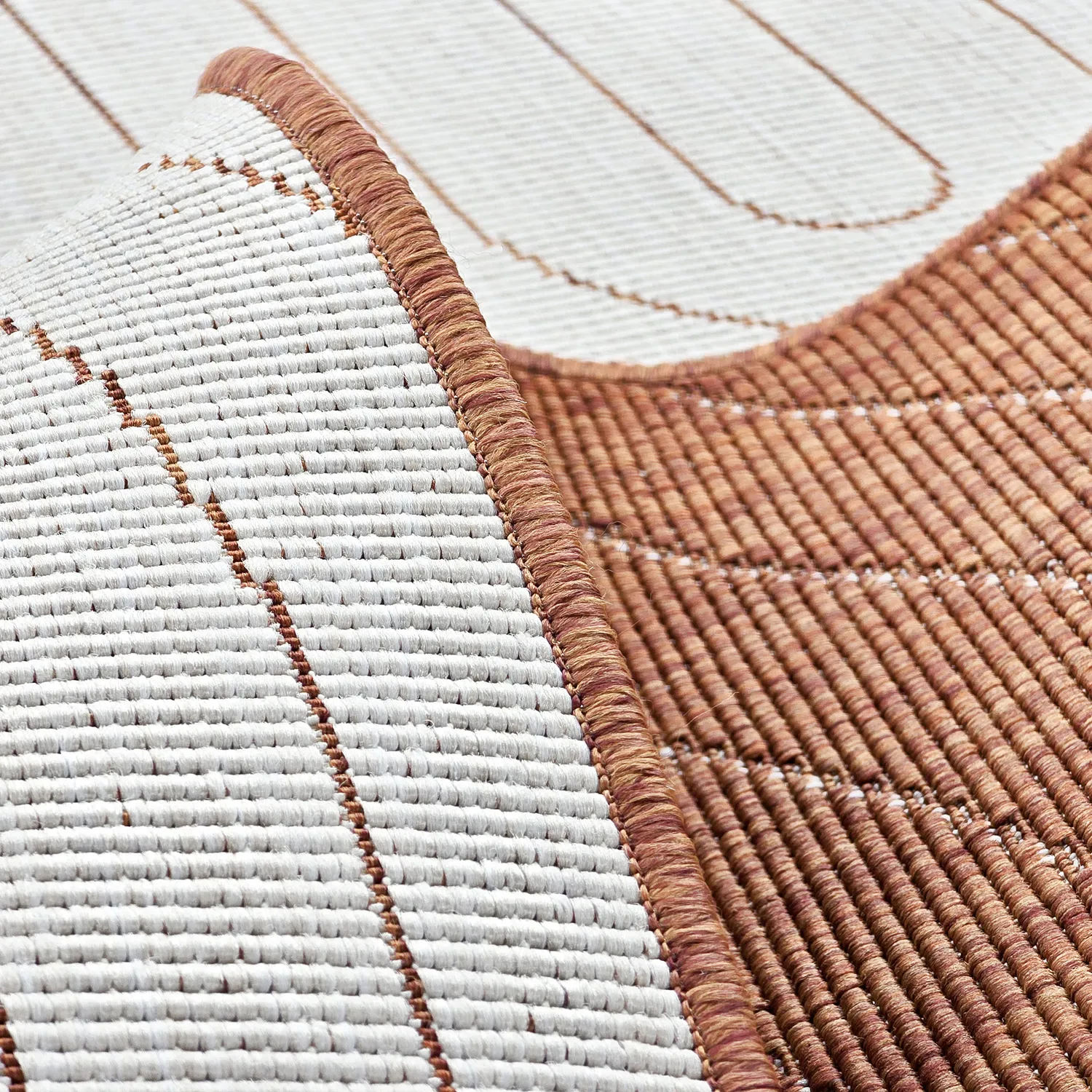 Tapete para interior e exterior - utomhusmatta - Hayden (vermelho)