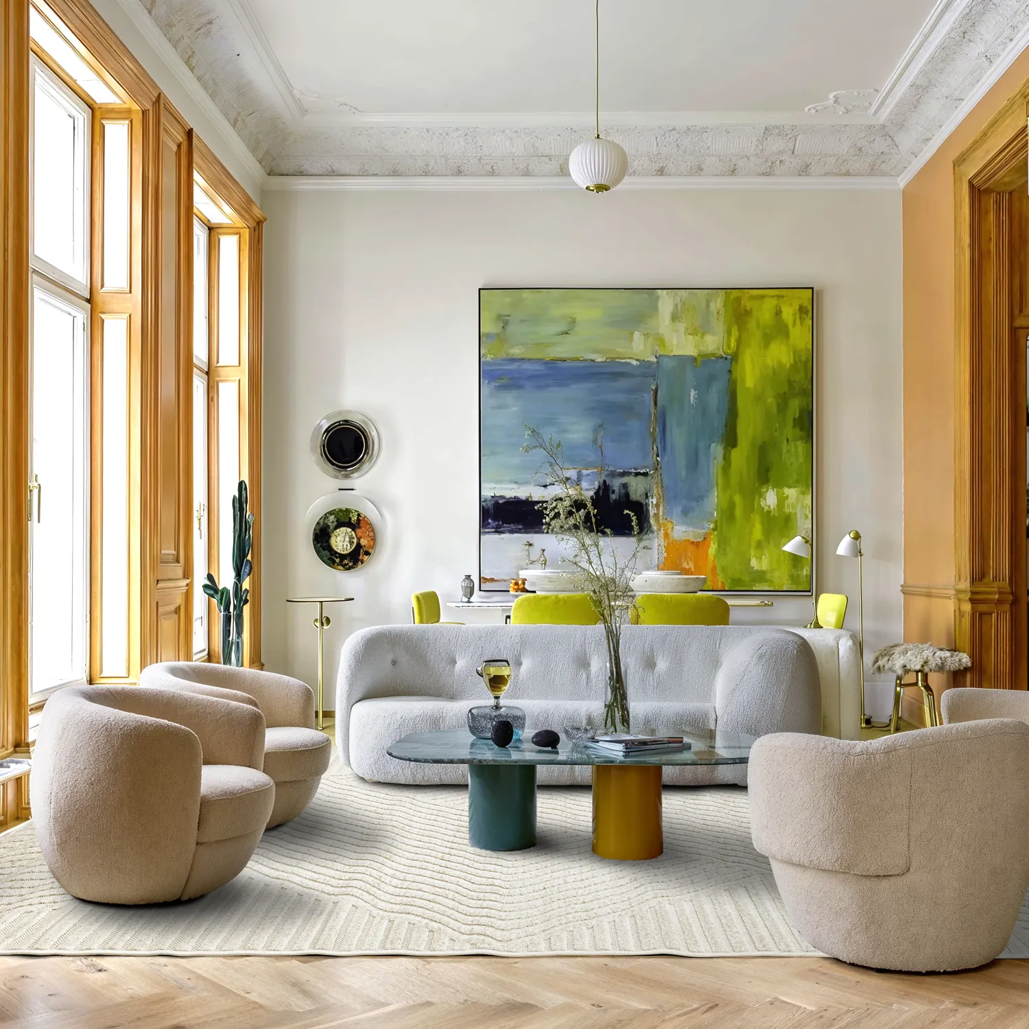 Shaggy Indoor/Outdoor - Ithaca (creme)