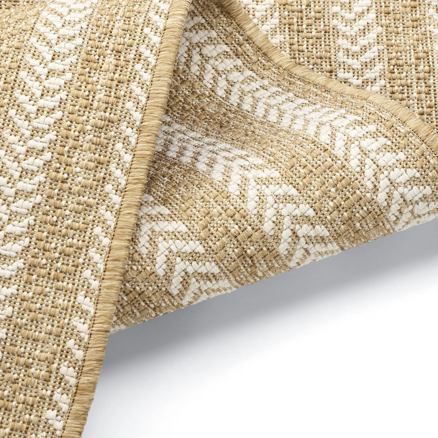 Tapete oval - Indoor/outdoor Leander (natureza)