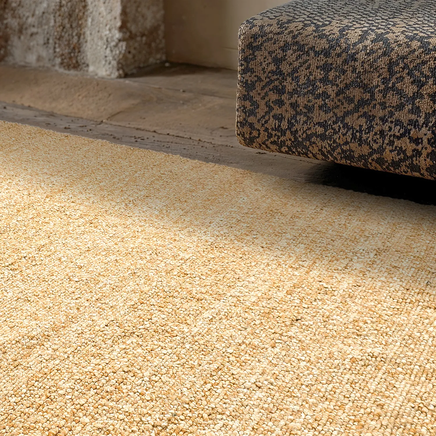 Tapete para interior e exterior - Milford Recycled PET (amarelo)