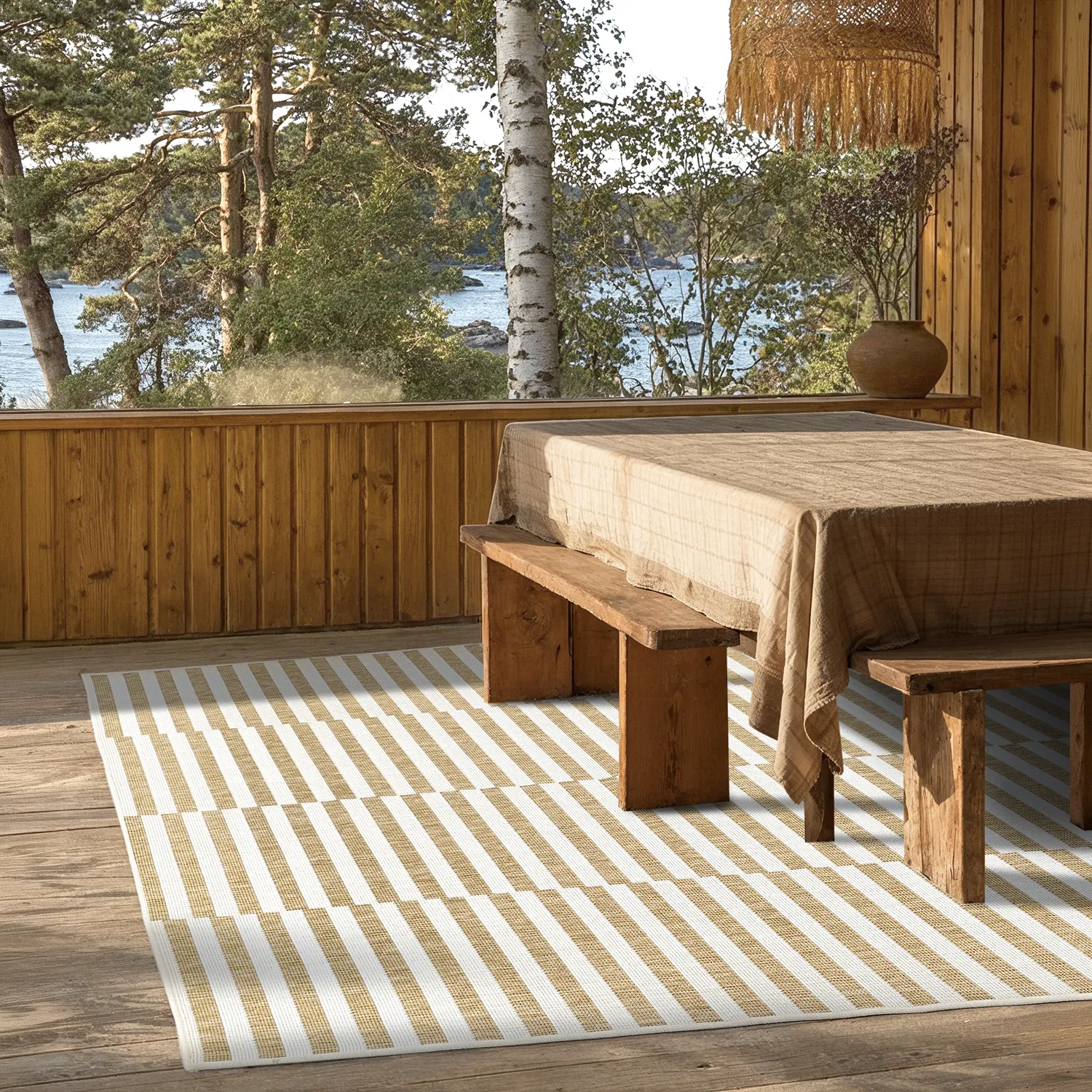 Tapete para interior e exterior - utomhusmatta - Otto (natureza)