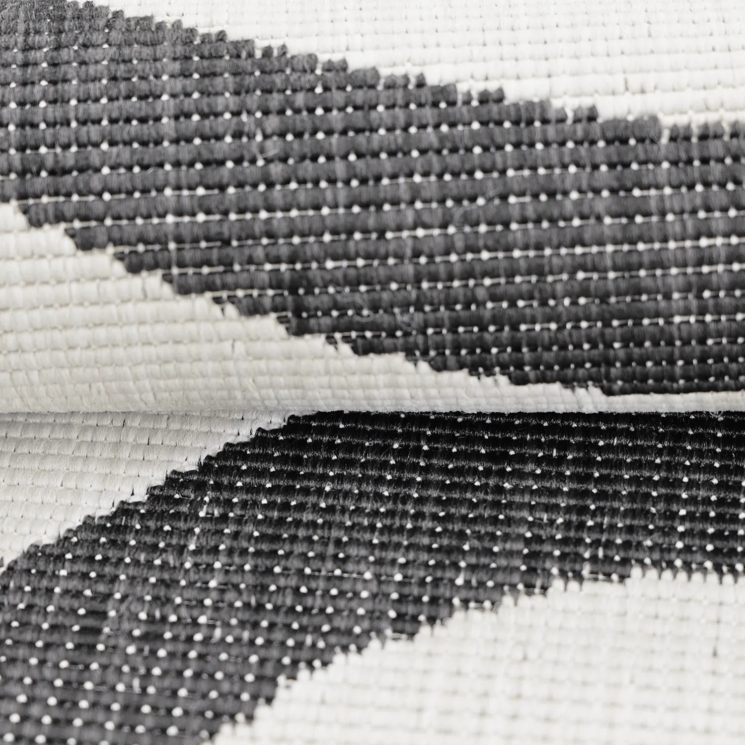 Tapete para interior e exterior - utomhusmatta - Remina (preto/branco)