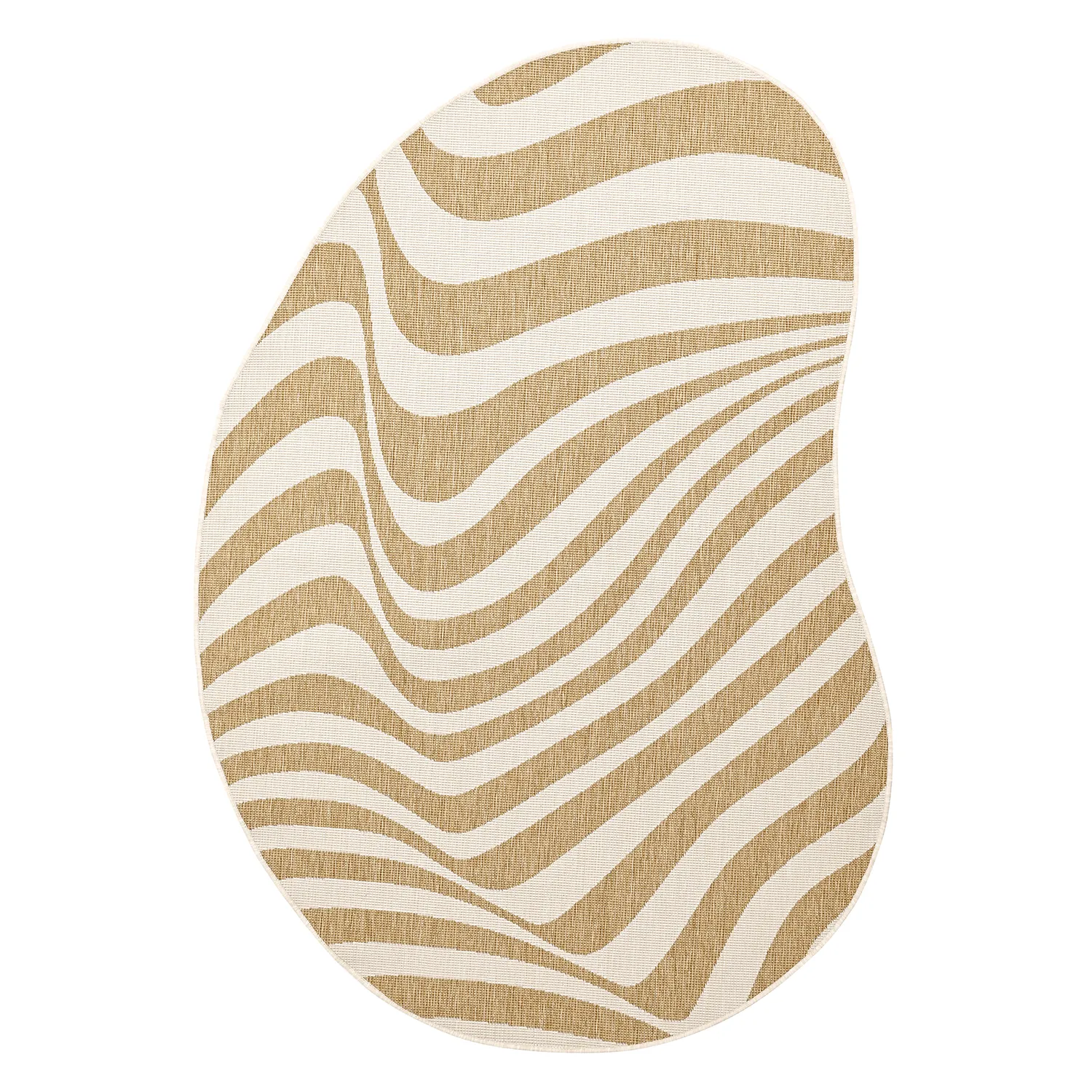 Tapete para interior e exterior - utomhusmatta - Remina (natureza/branco)