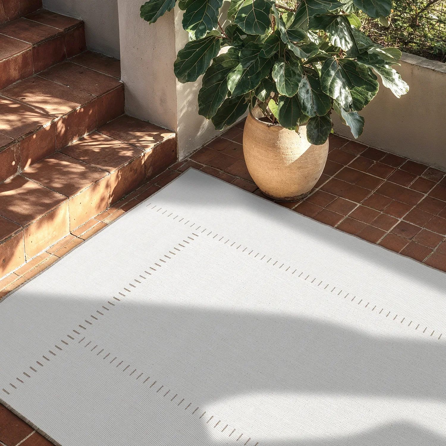 Tapete para interior e exterior - utomhusmatta - Rhea (bege)