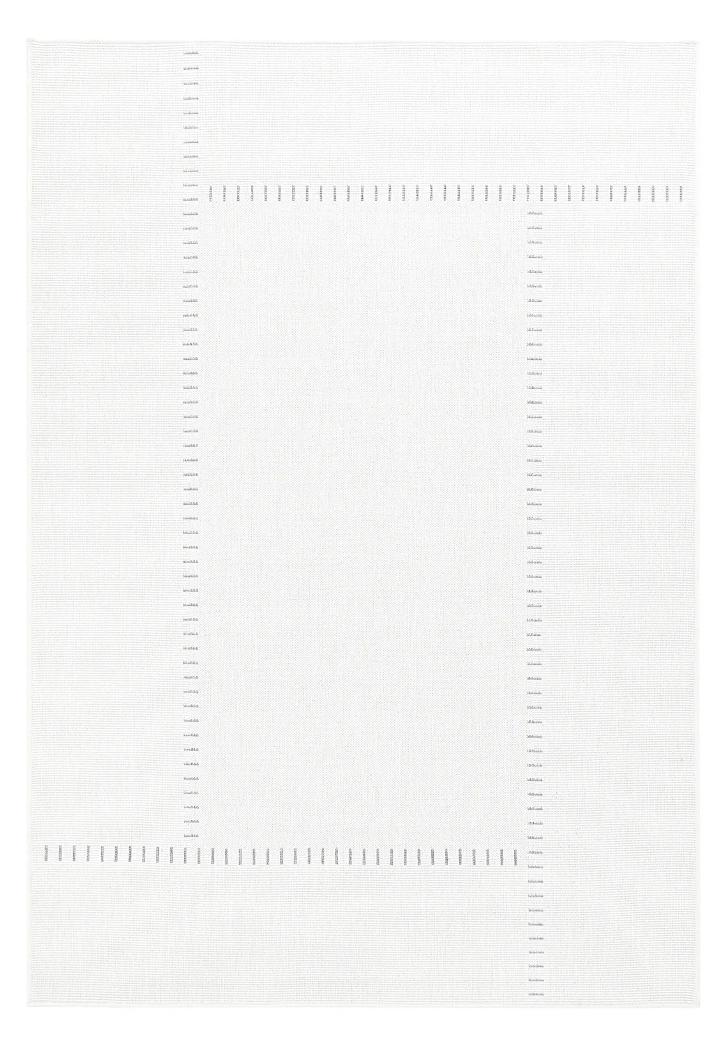 Tapete para interior e exterior - utomhusmatta - Rhea (branco)