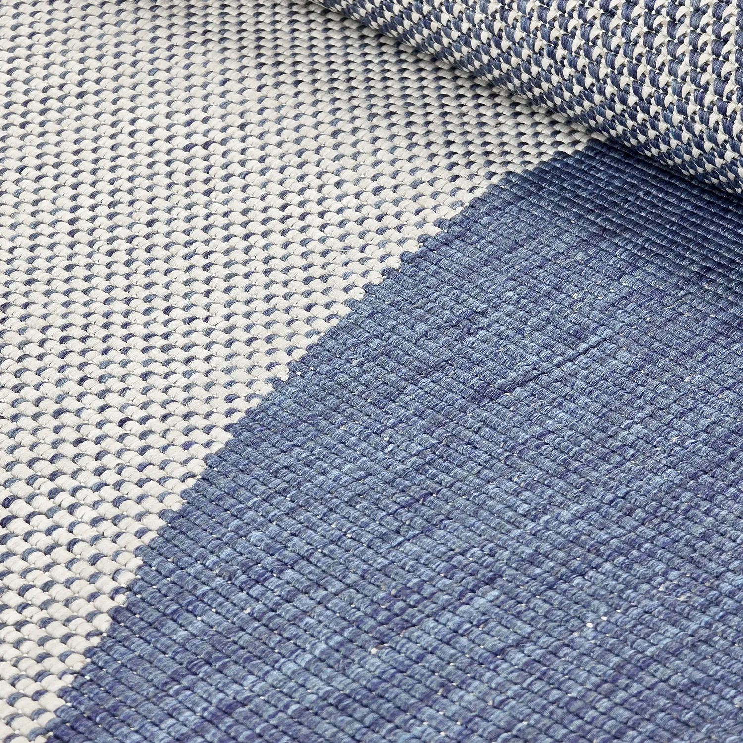 Tapete para interior e exterior - utomhusmatta - Somerville (azul)